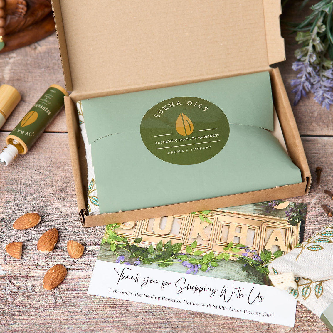 Aromatherapy Roll-On Trio – Wellness Pouch