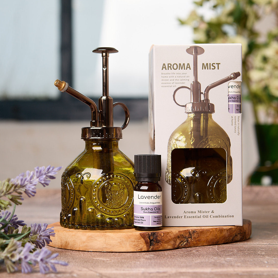 Lavender Glass Air Mister