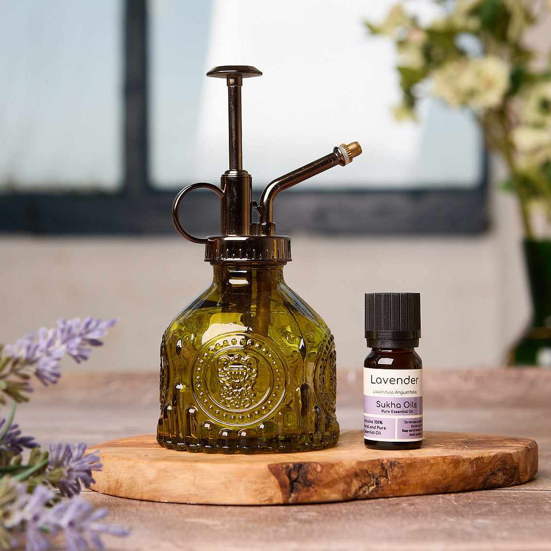 Lavender Glass Air Mister