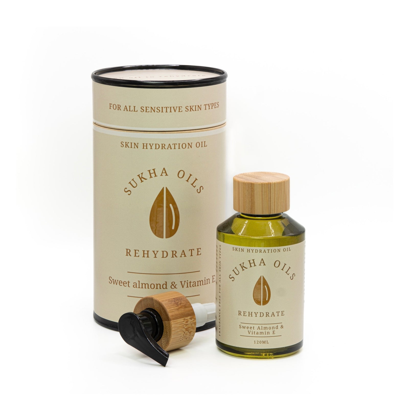 Rehydrate – Nourishing For Sensitive Skin, Body Massage Oil