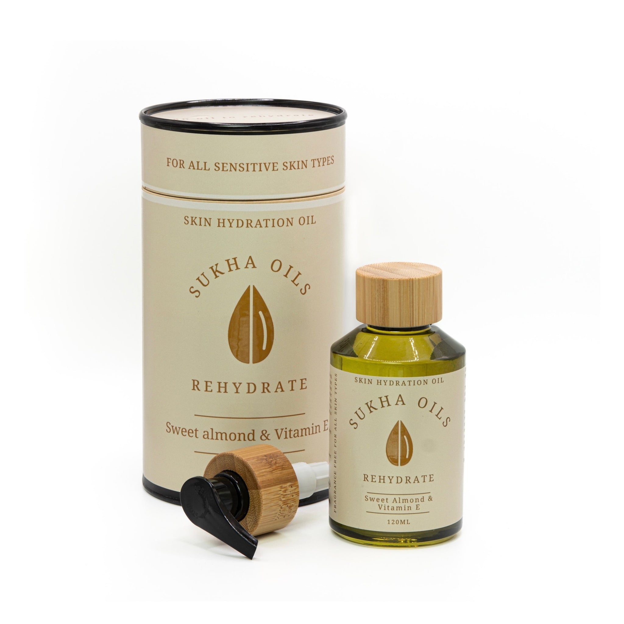Rehydrate – Nourishing For Sensitive Skin, Body Massage Oil