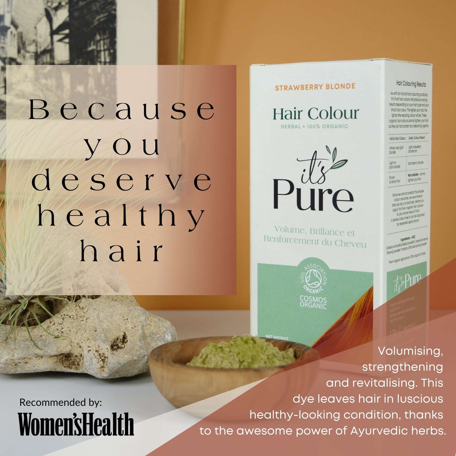 It's Pure Organics Hair Colour Strawberry Blonde