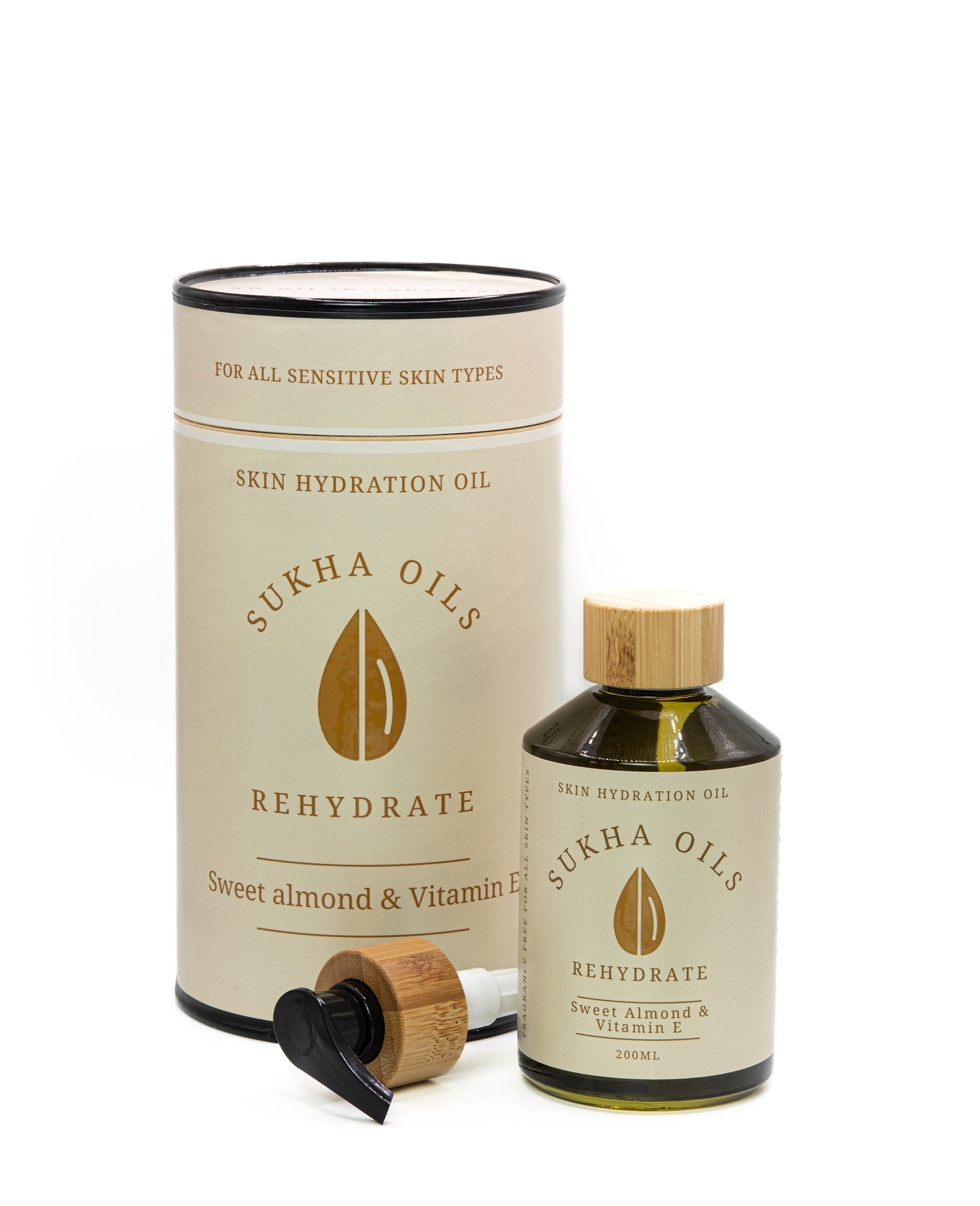 Rehydrate – Nourishing For Sensitive Skin, Body Massage Oil