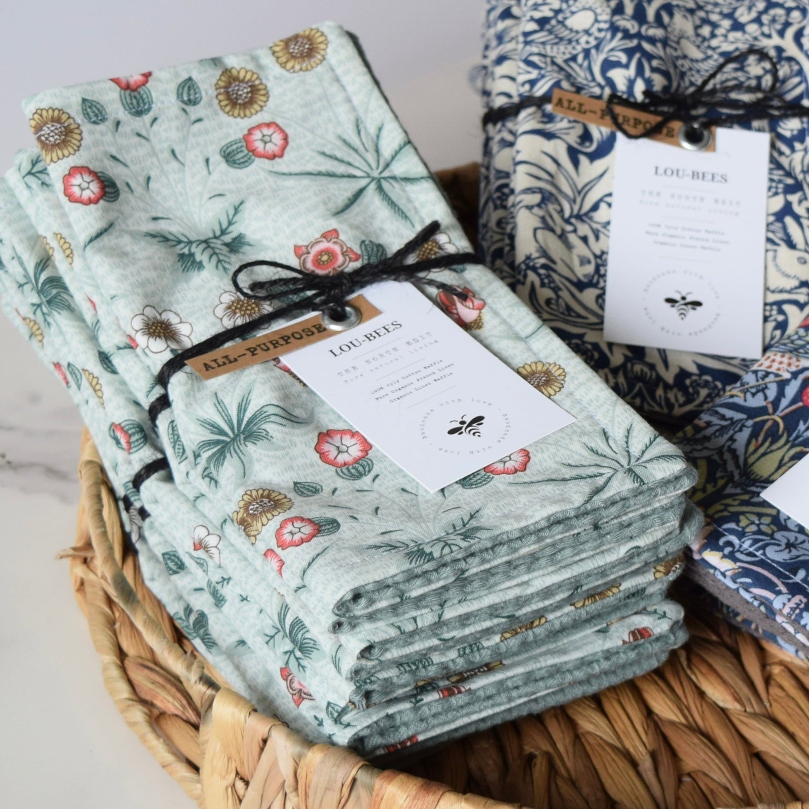 All Purpose Cloth William Morris (Strawberry Thief)