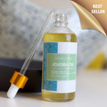 Nzema Appolo Cold-Pressed Hydrating Jojoba Oil 100ml - Super Oil, Eczema, Psoriasis, Premature Ageing