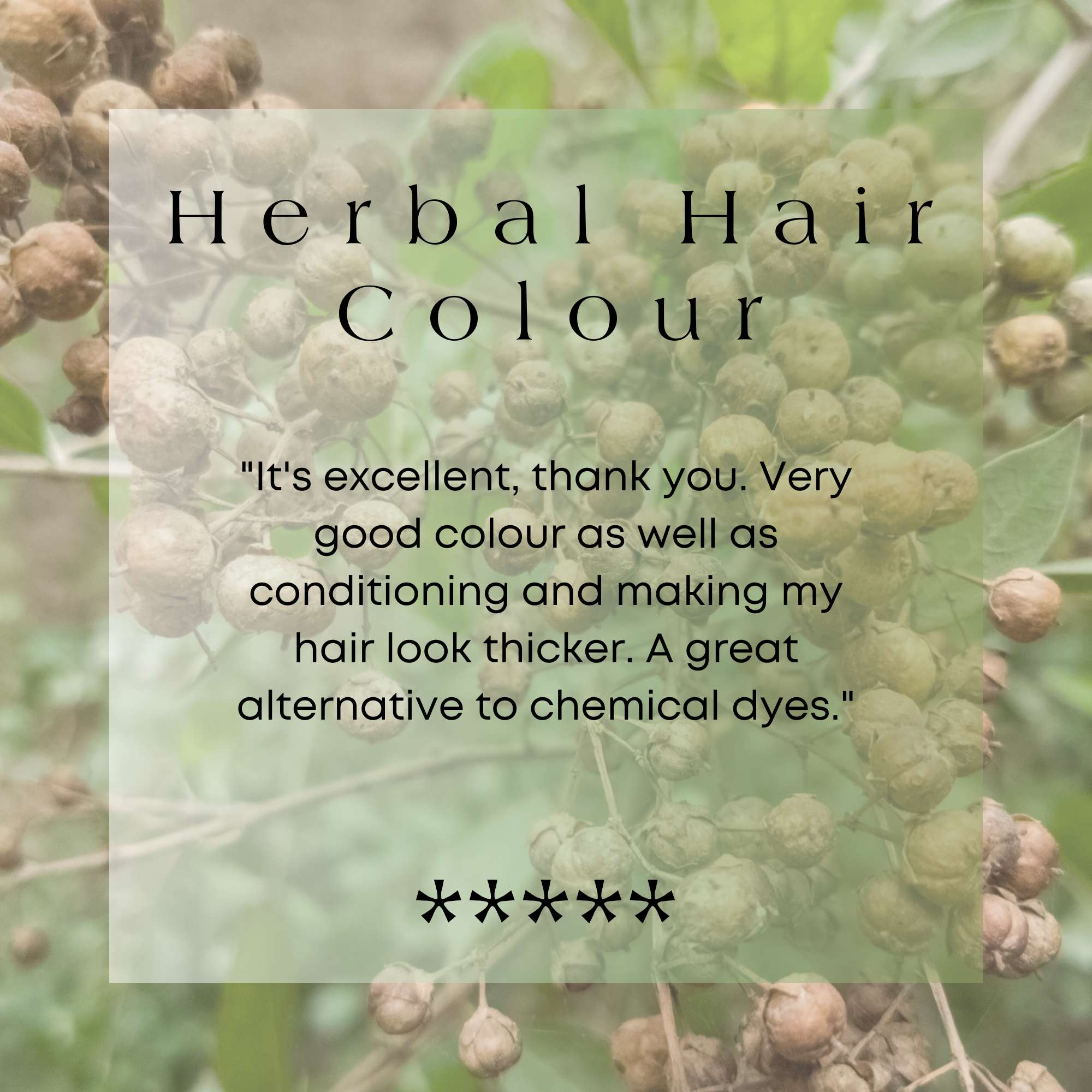 It's Pure Organics Hair Colour Natural Brown