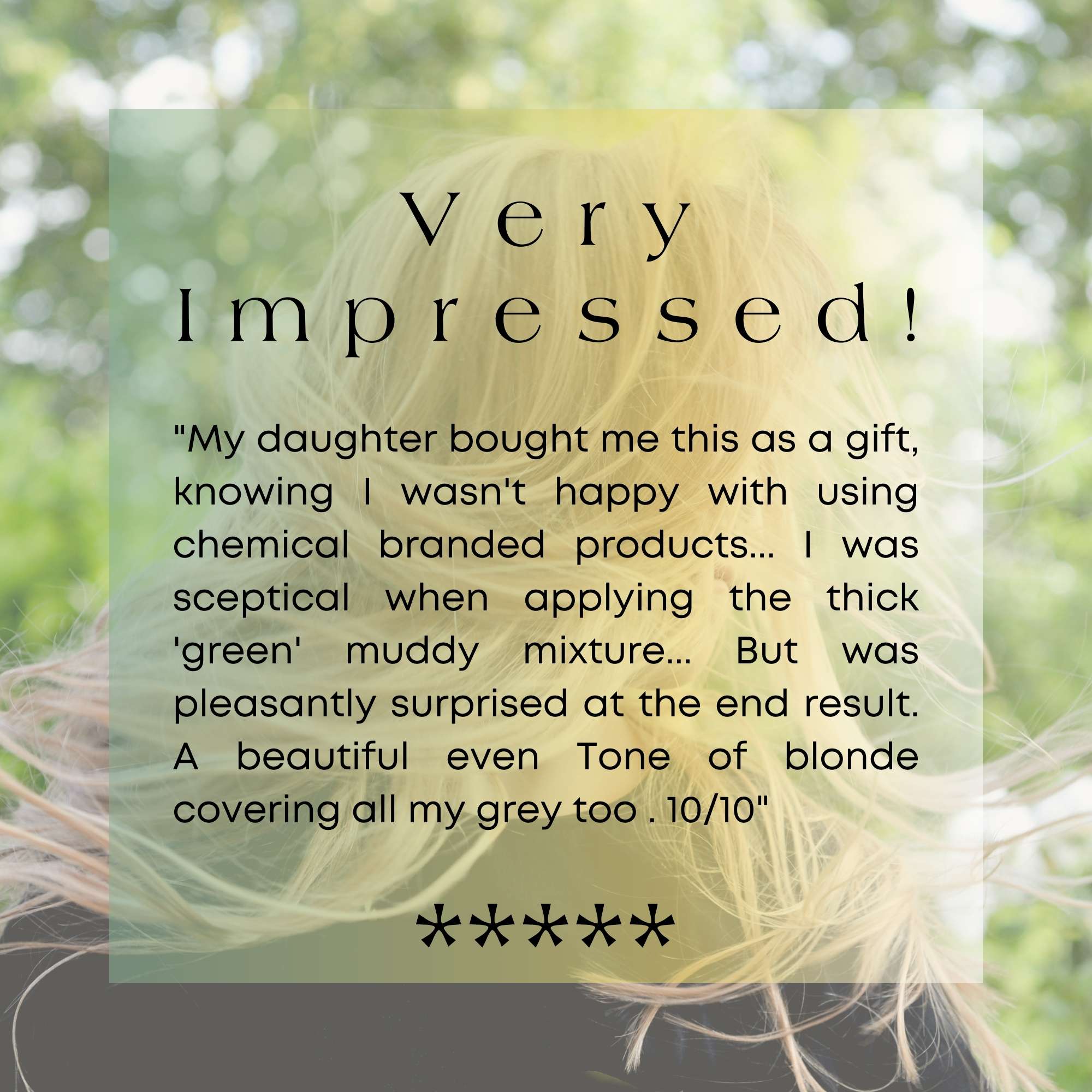 It's Pure Organics Hair Colour Golden Blonde