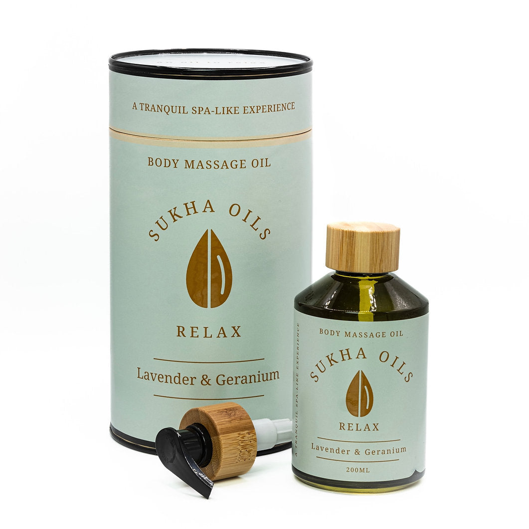 Relax – Calming Body Massage Oil
