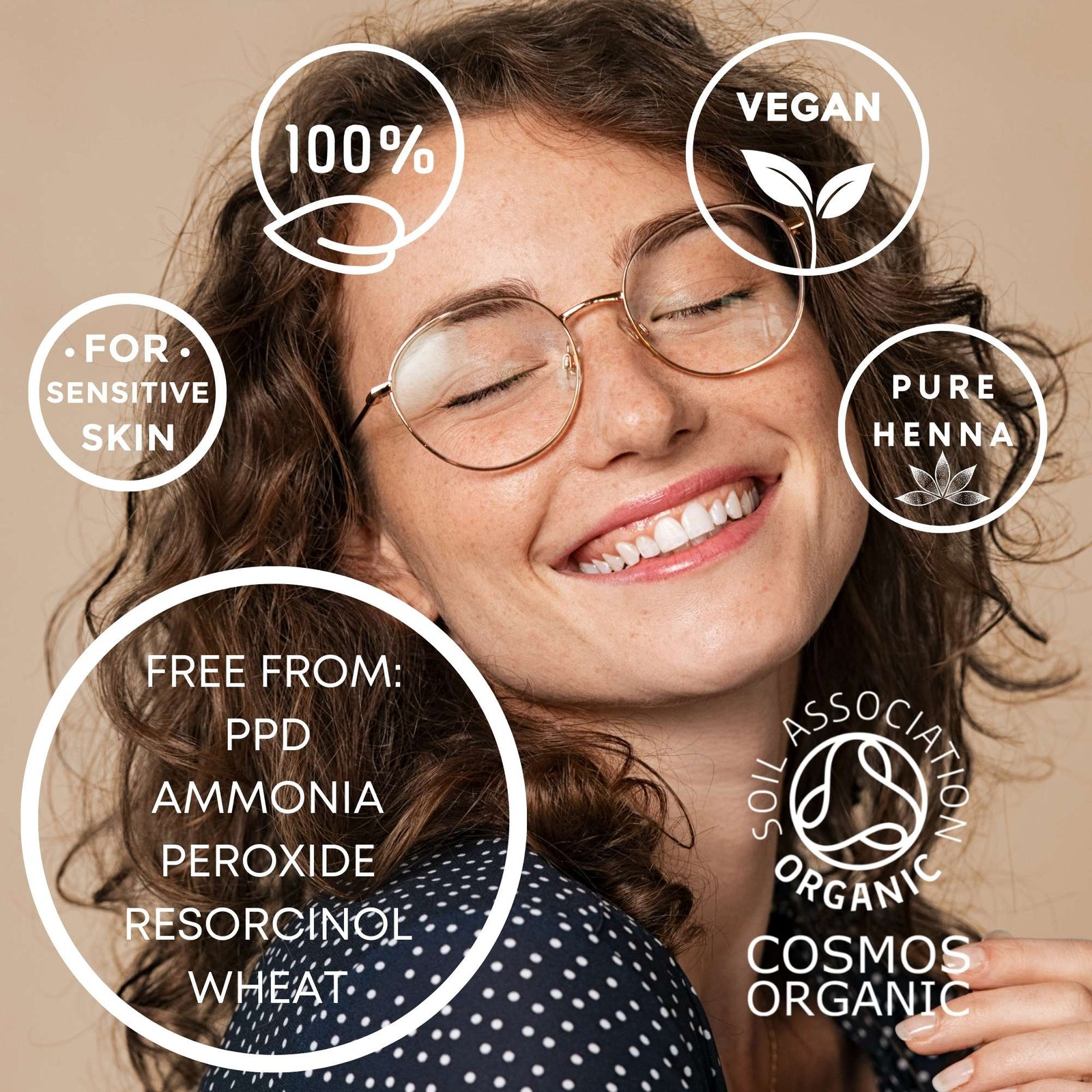 It's Pure Organics Hair Colour Dark Brown