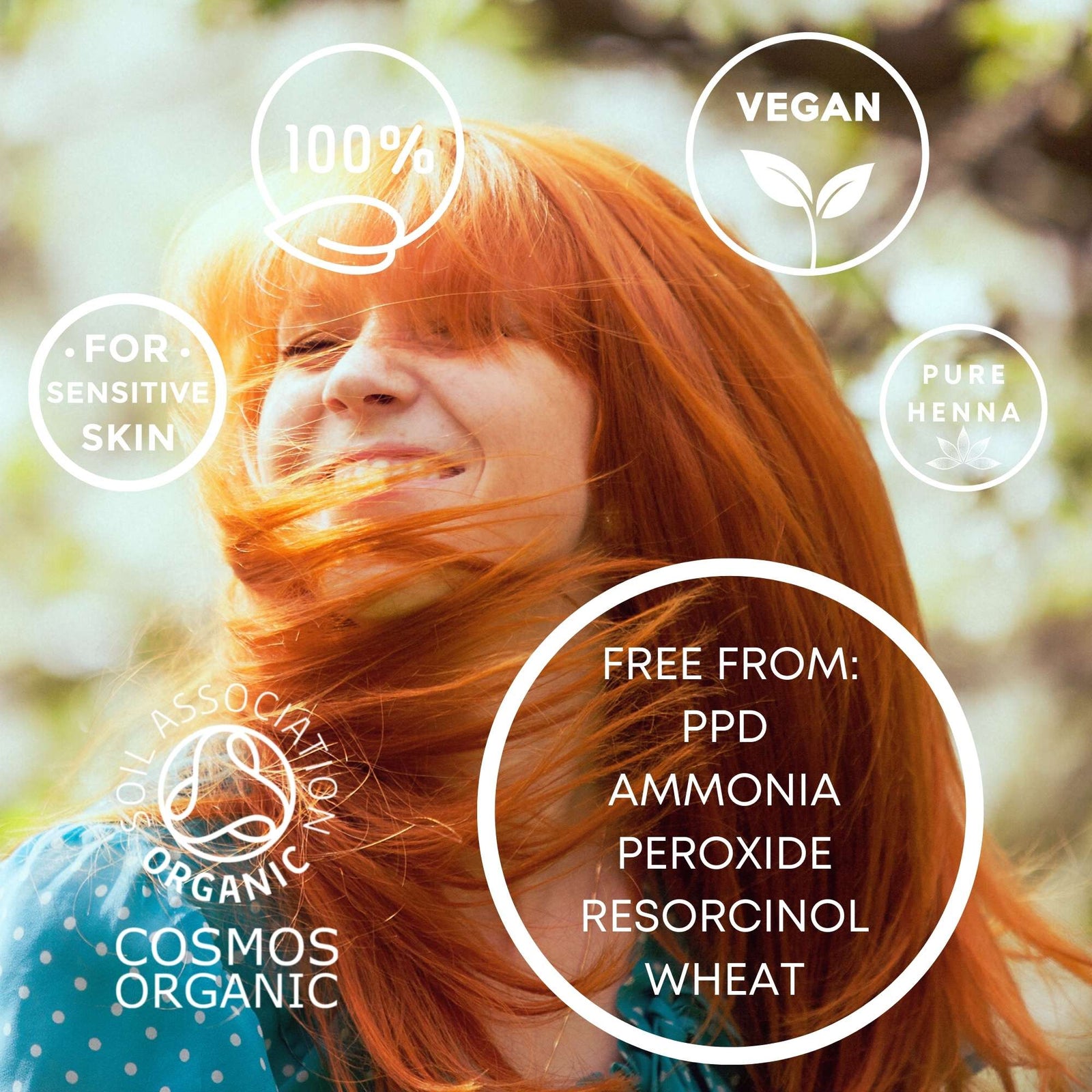 It's Pure Organics Hair Colour Henna Red