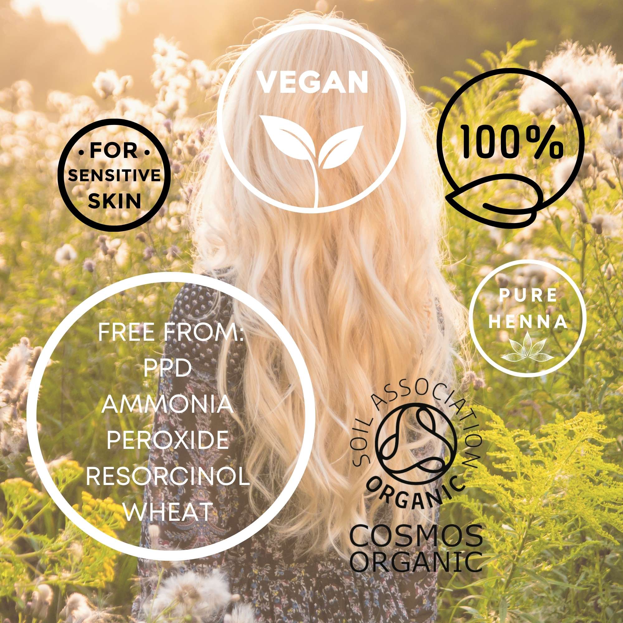 It's Pure Organics Hair Colour Golden Blonde