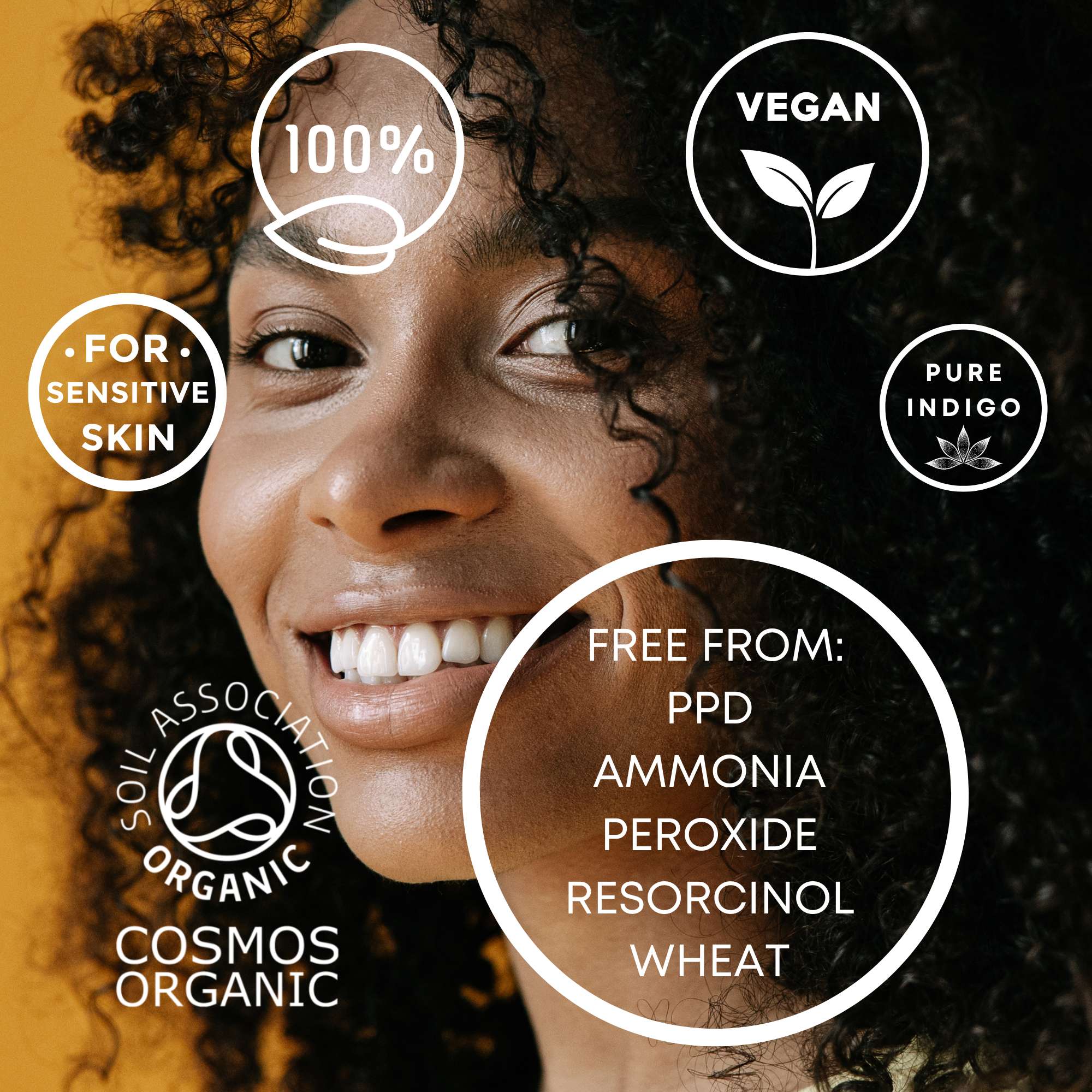 It's Pure Organics Hair Colour Indigo Black