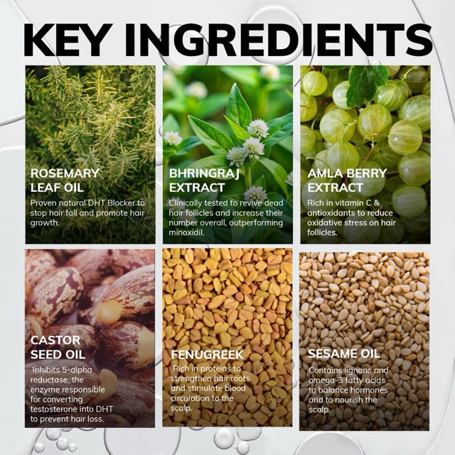 Rosemary Growth Hair Oil