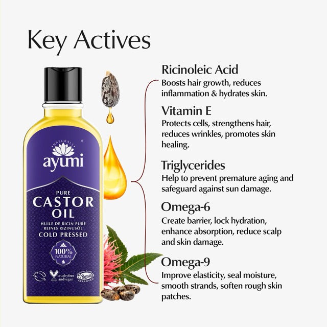 Castor Oil - Cold Pressed