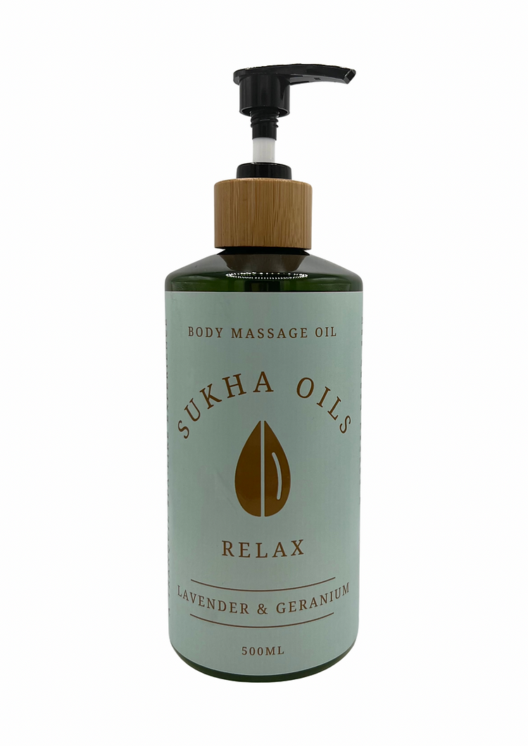 Relax – Calming Body Massage Oil