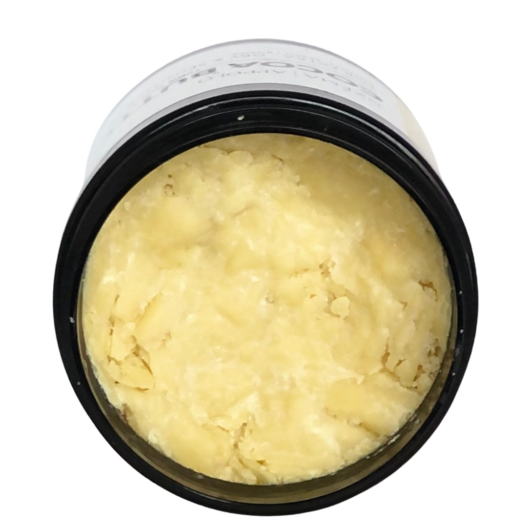 Nzema Appolo Unrefined Raw Cocoa Butter 250ml - Extra Dry Skin/ Stretch Marks