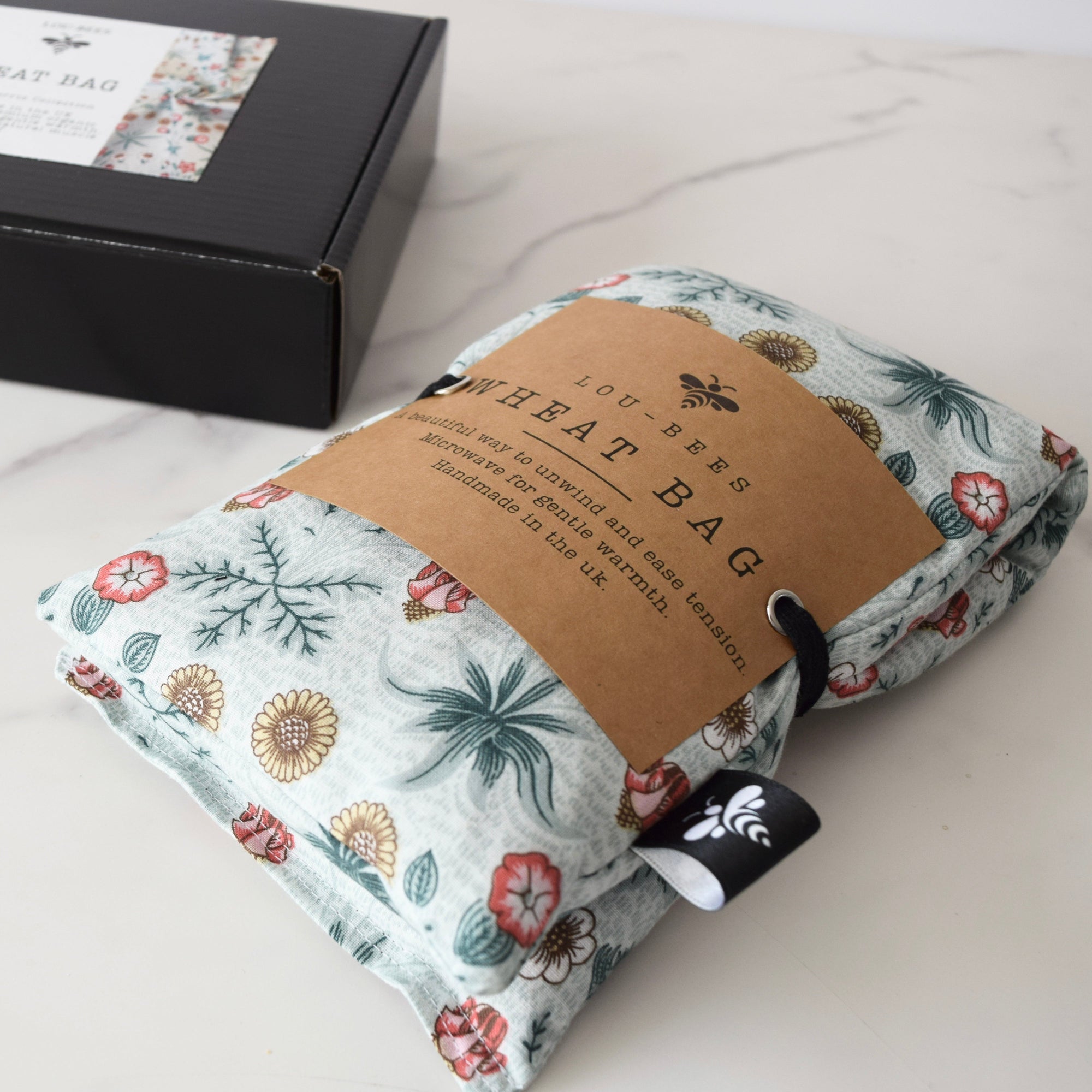 Wheat Bag, William Morris Brother Rabbit Microwaveable Warmth.