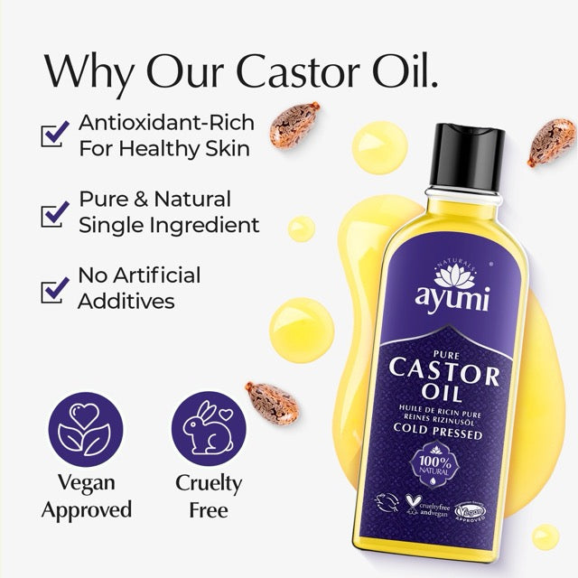 Castor Oil - Cold Pressed