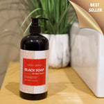 Nzema Appolo Africa Liquid Black Soap Shower Gel 500ml - Deep Exfoliation