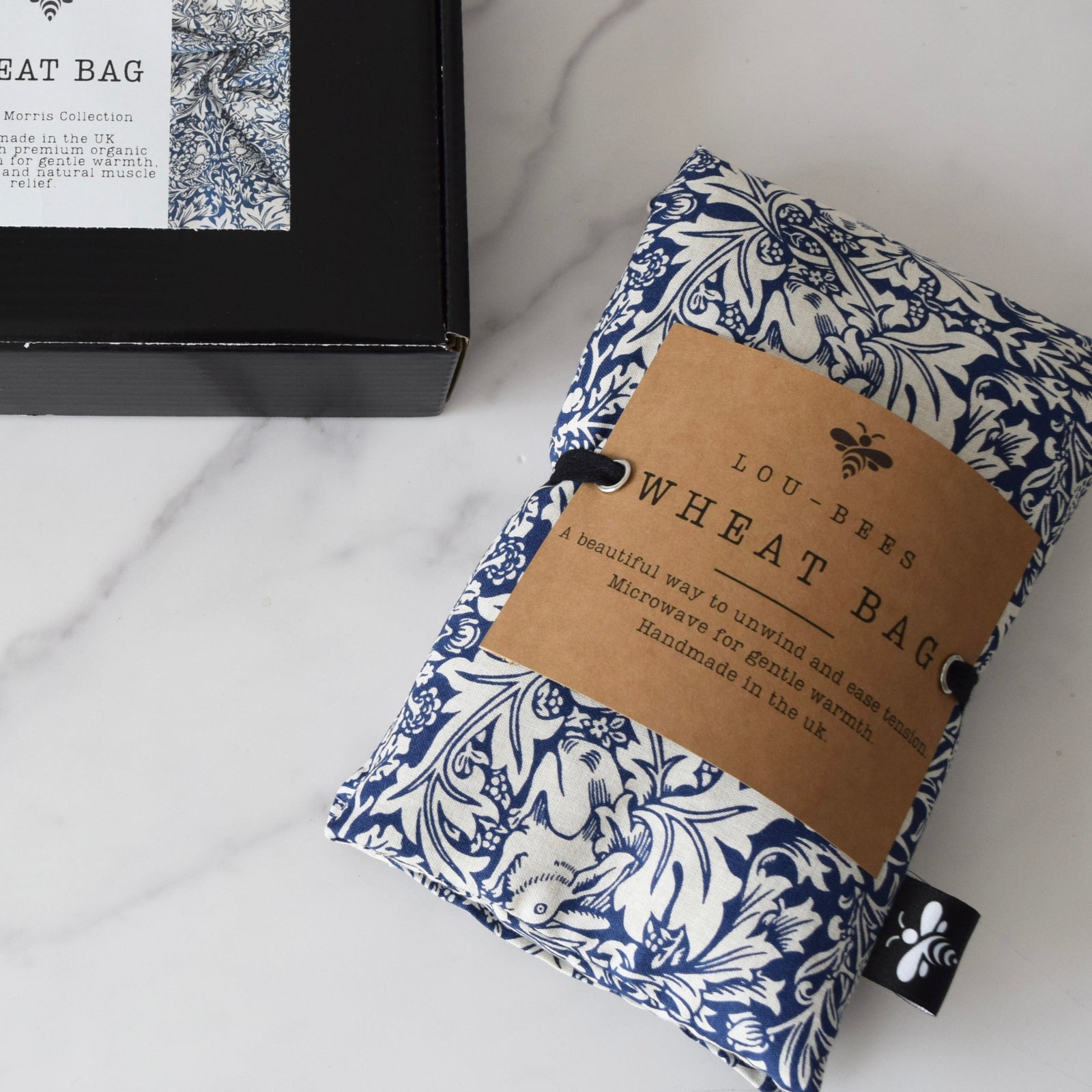 Wheat Bag, William Morris Brother Rabbit Microwaveable Warmth.