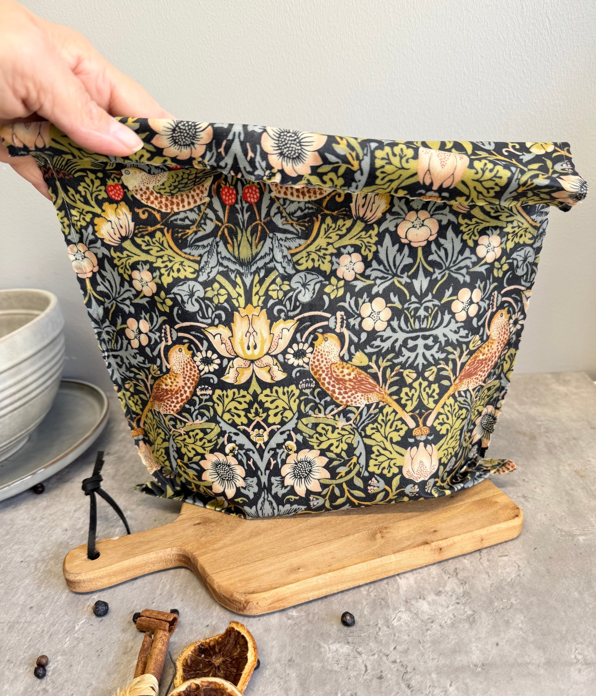 William Morris Beeswax Bag