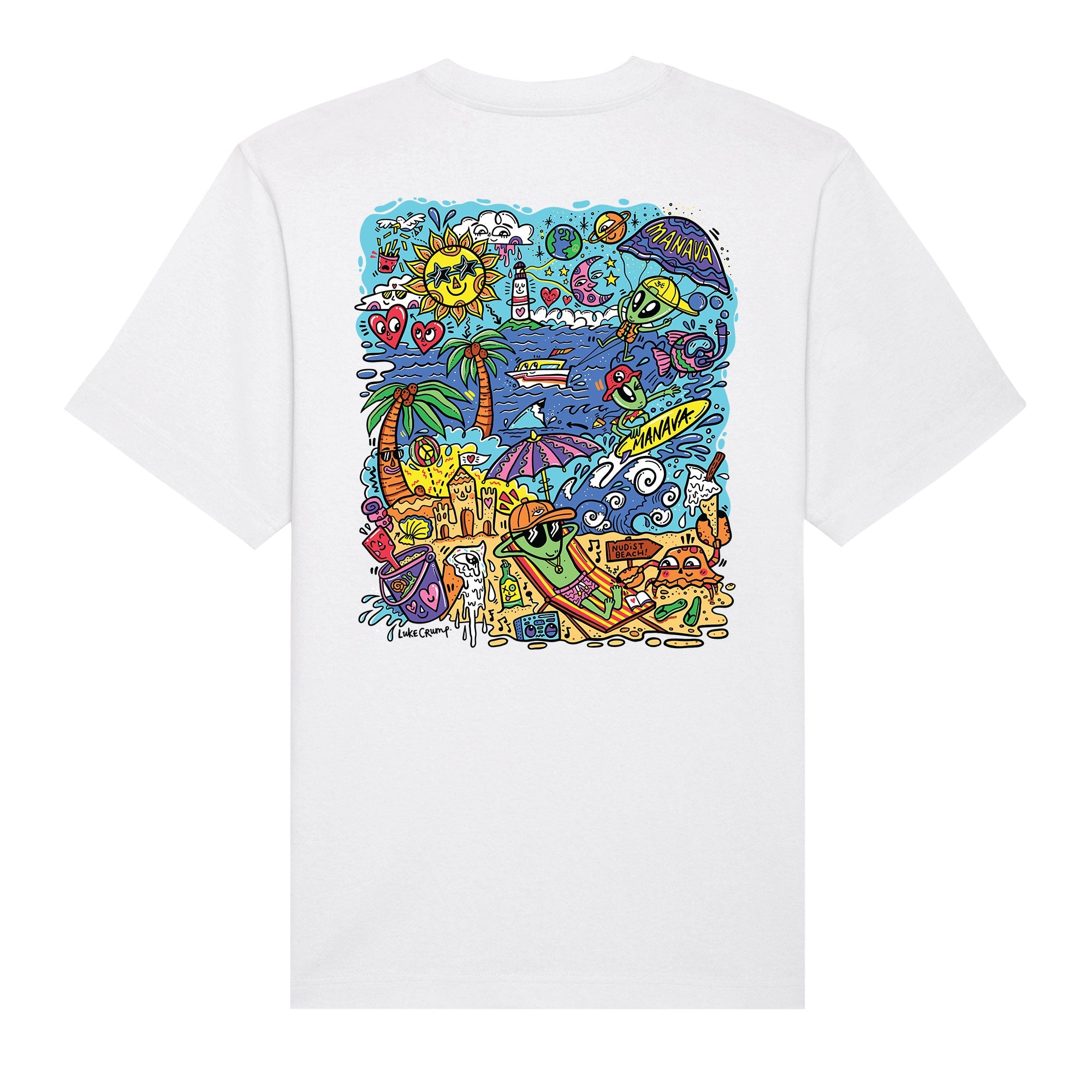 Luke Crump Beach T-shirt