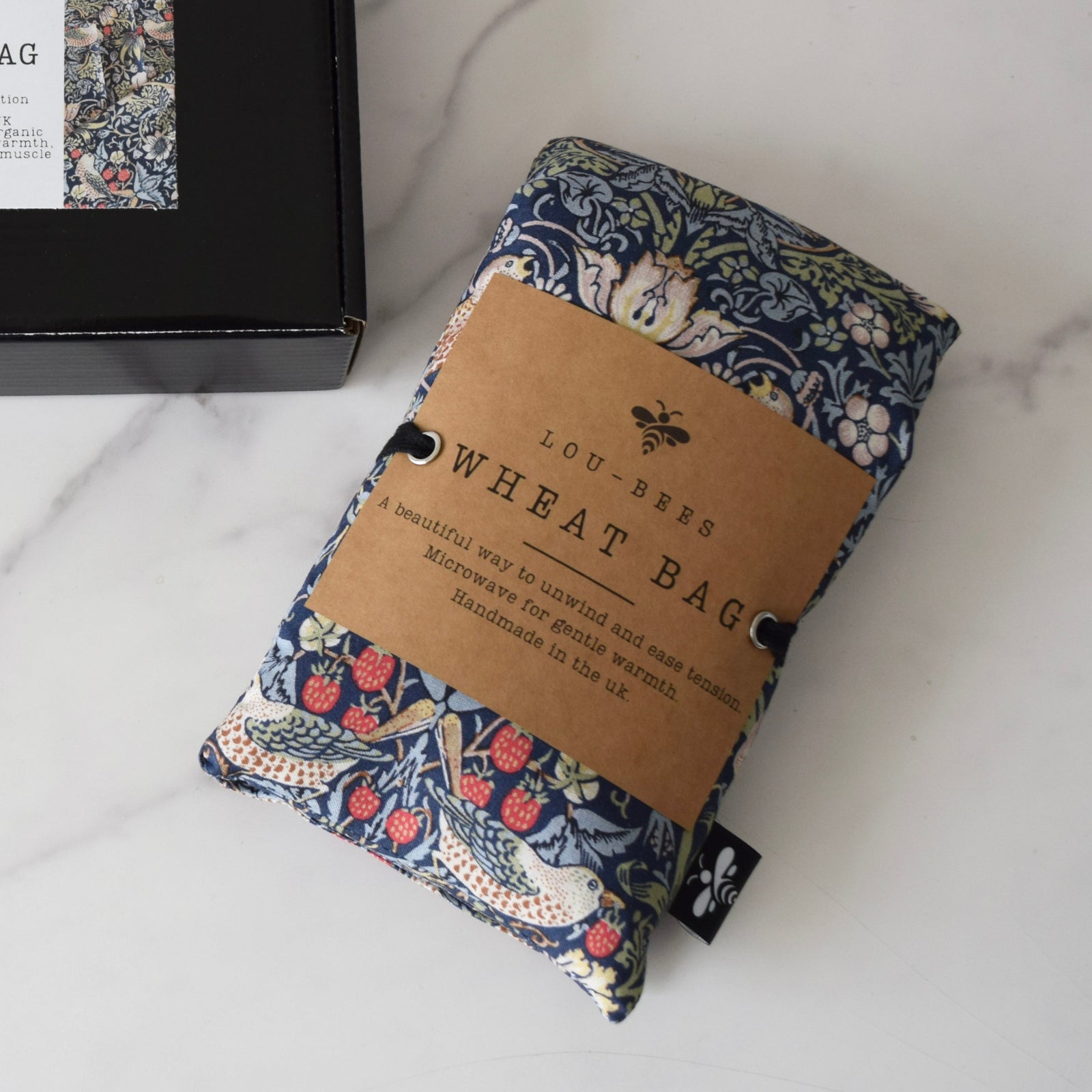 Wheat Bag, William Morris Daisy Microwaveable Warmth.