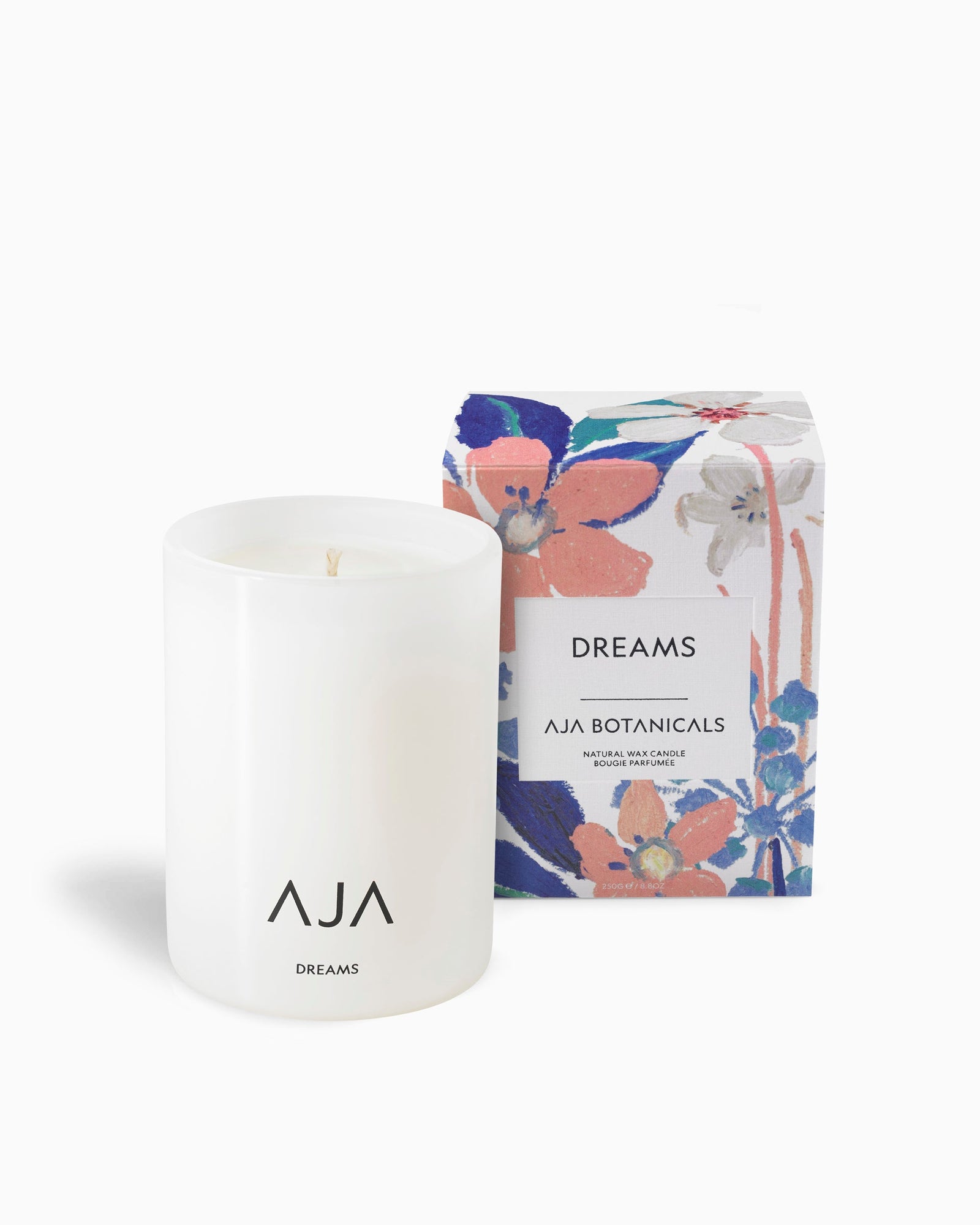 Dreams Single Wick Candle - White