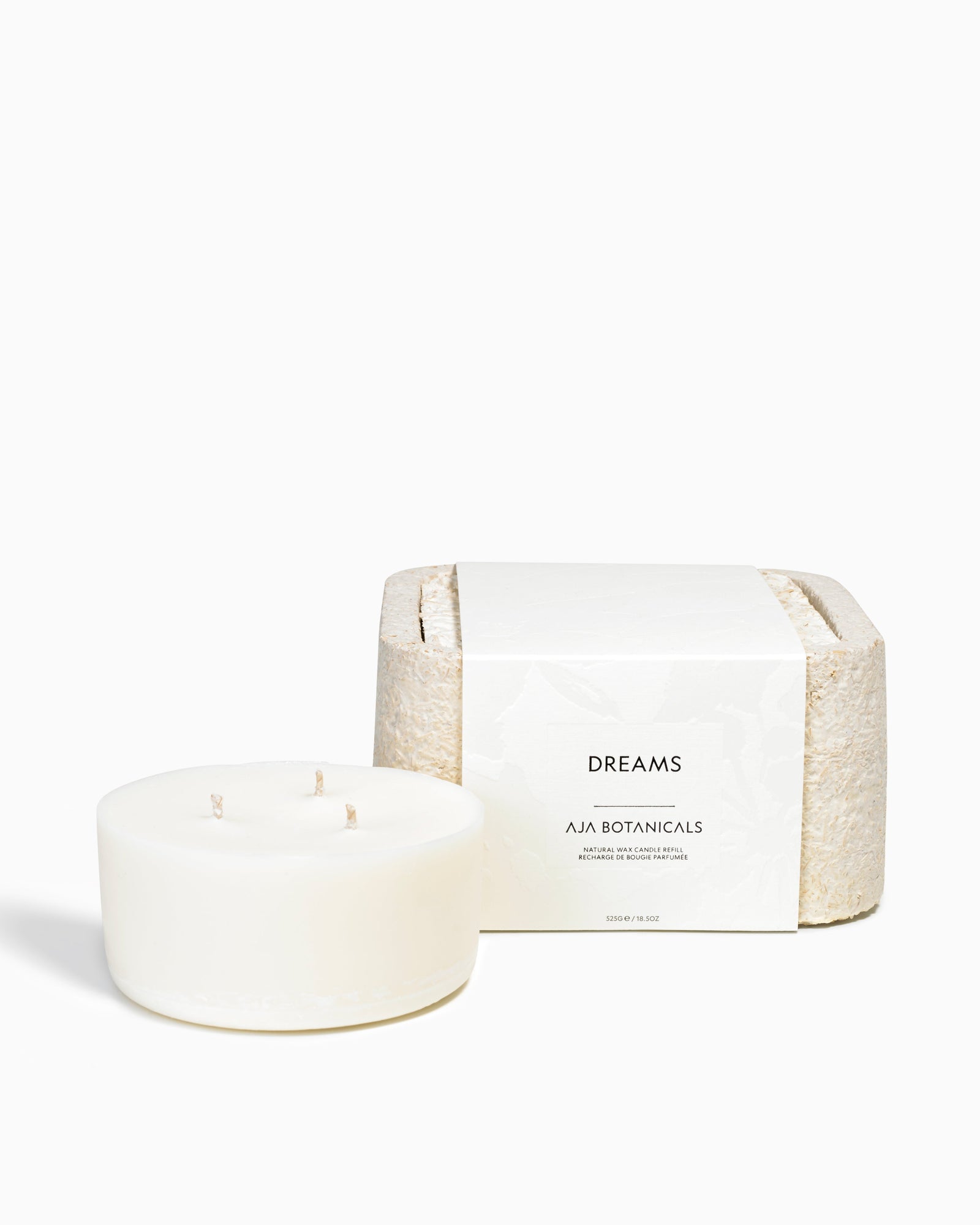 Dreams Three Wick Candle Refill - White