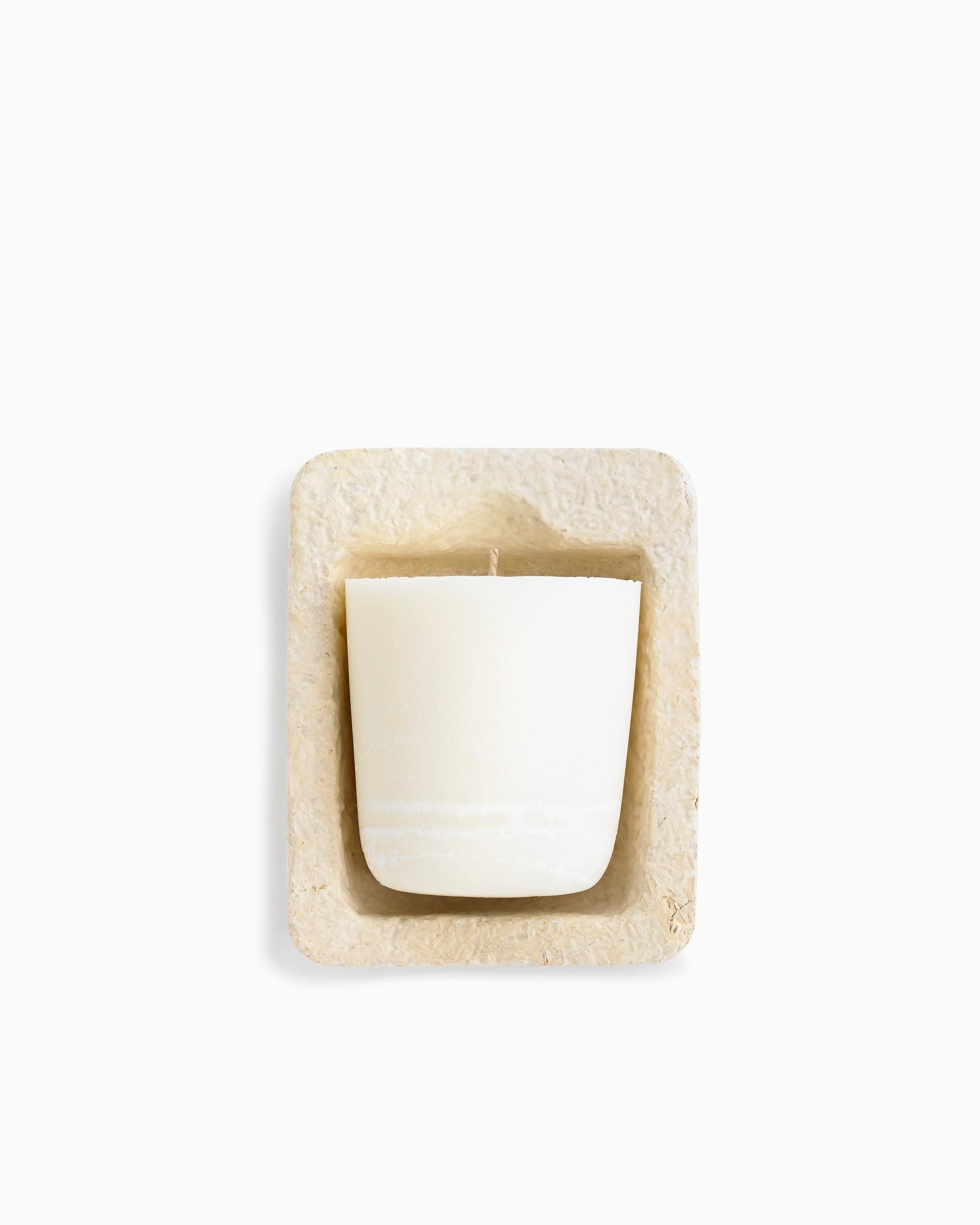 Hello, I Love You Single Wick Candle Refill - White