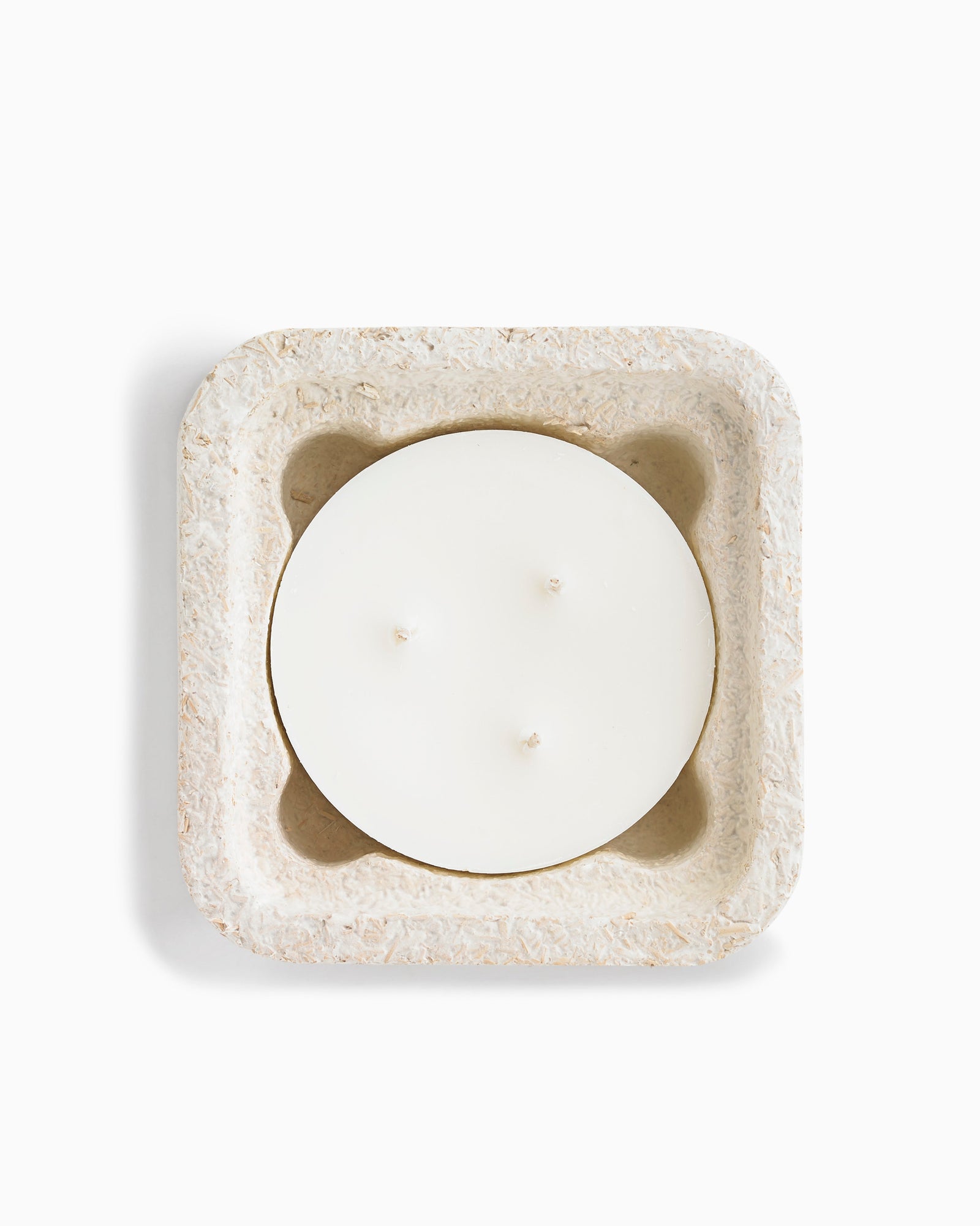 Hello, I Love You Three Wick Candle Refill - White