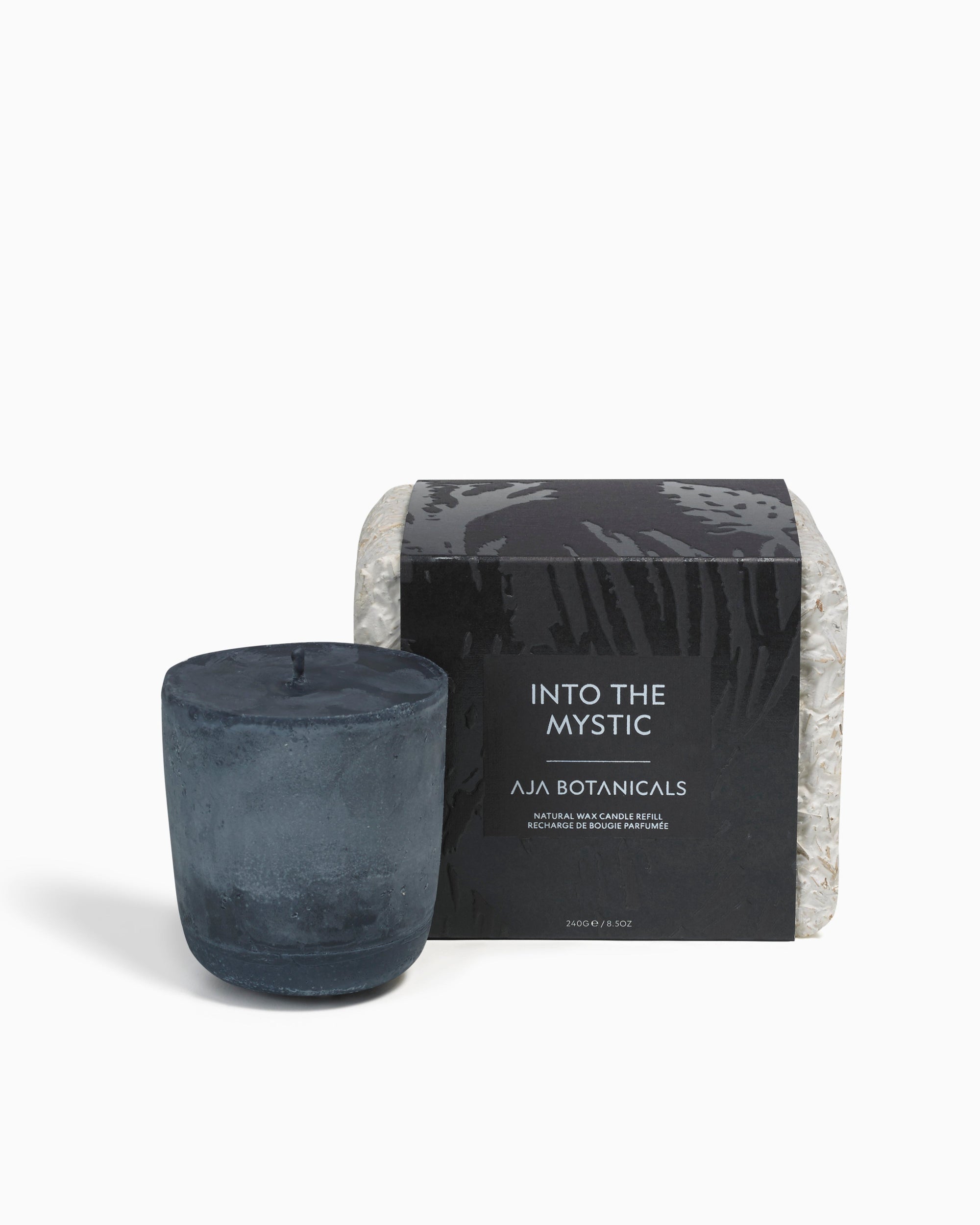 Into The Mystic Single Wick Candle Refill - Black