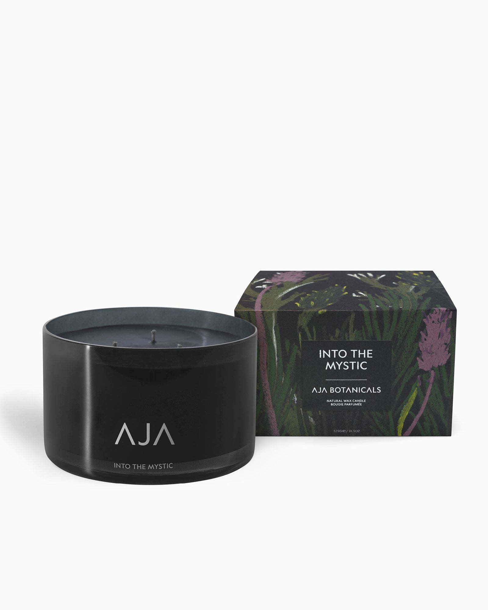 Into The Mystic Three Wick Candle - Black