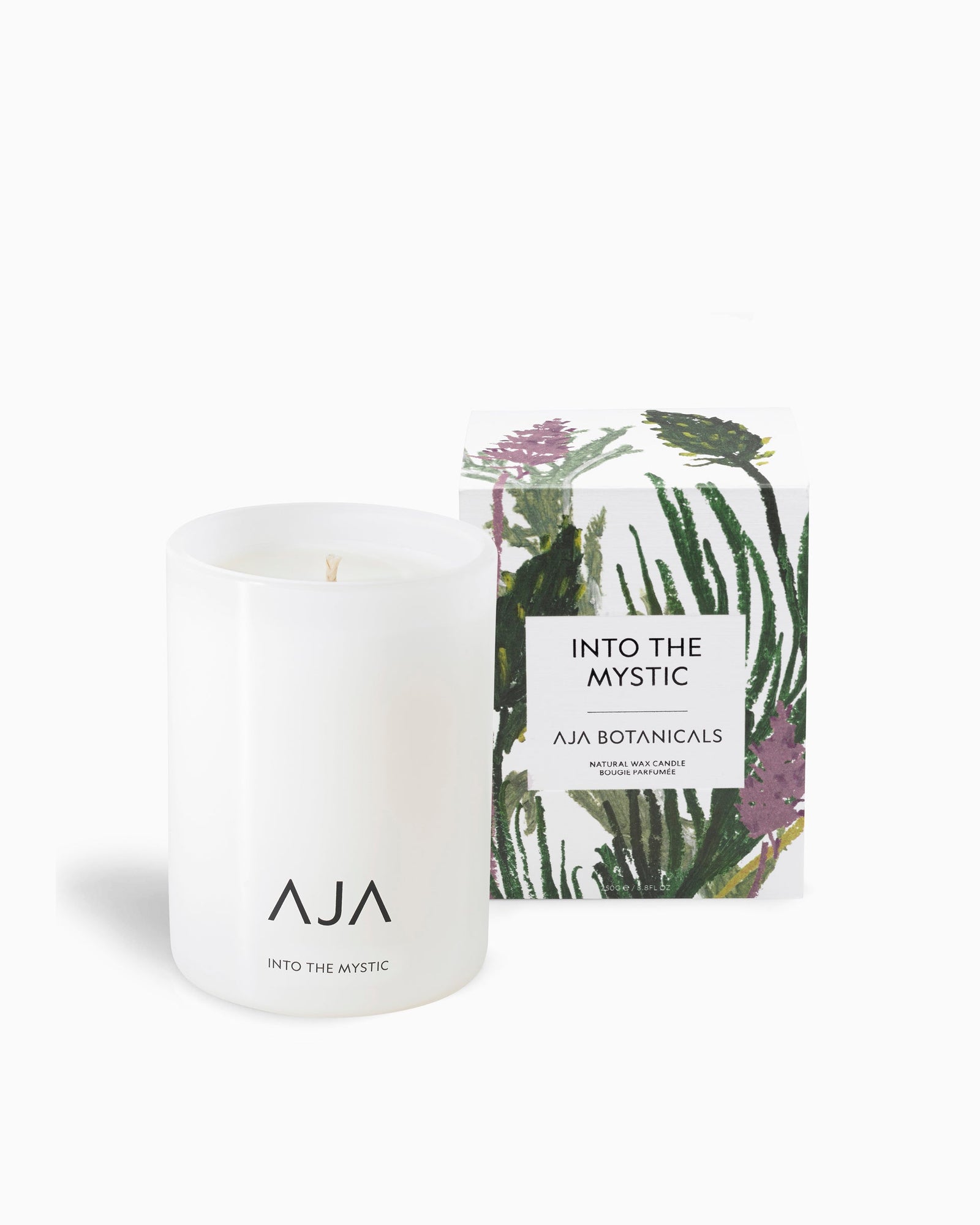 Into The Mystic Single Wick Candle - White