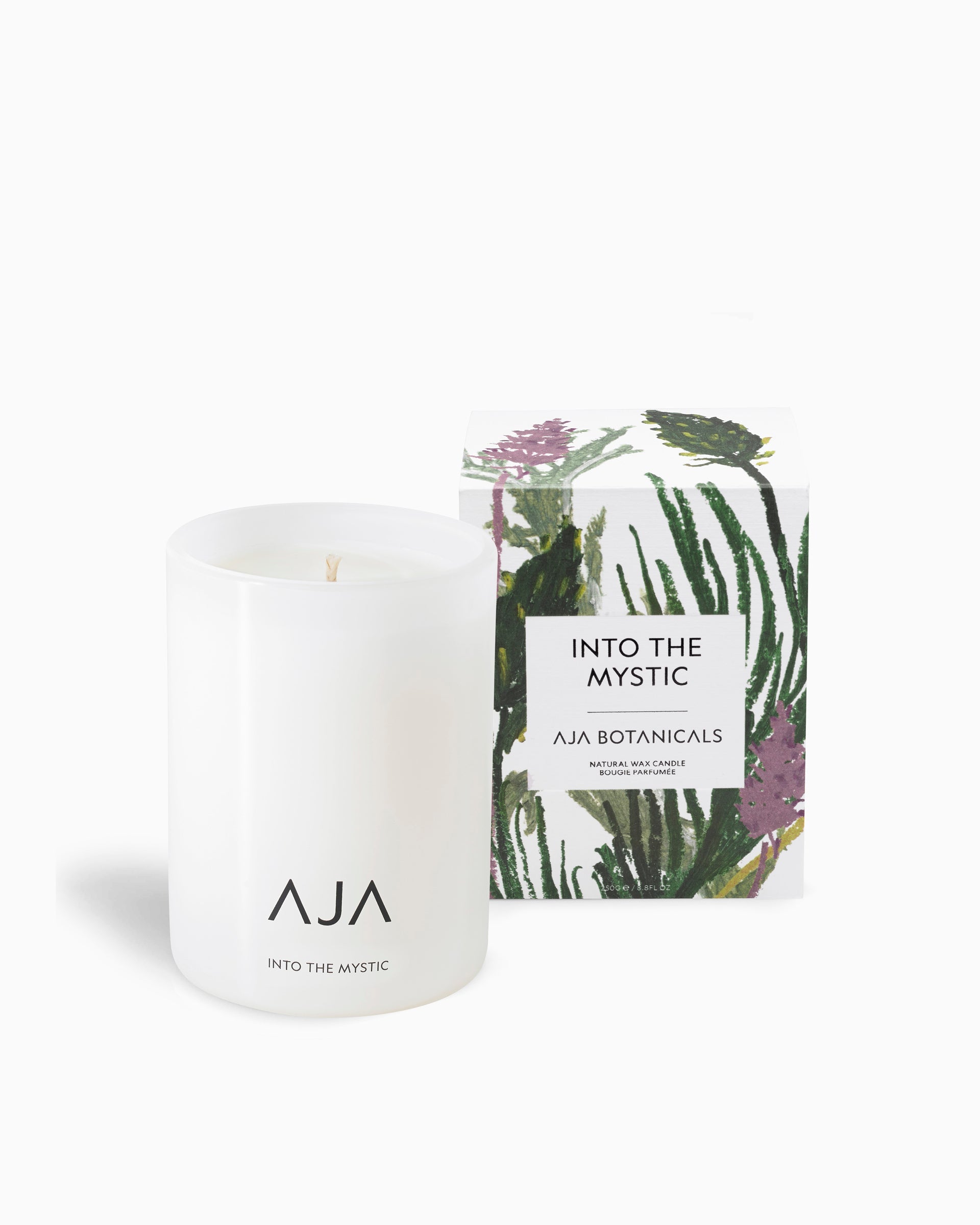 Into The Mystic Single Wick Candle - White