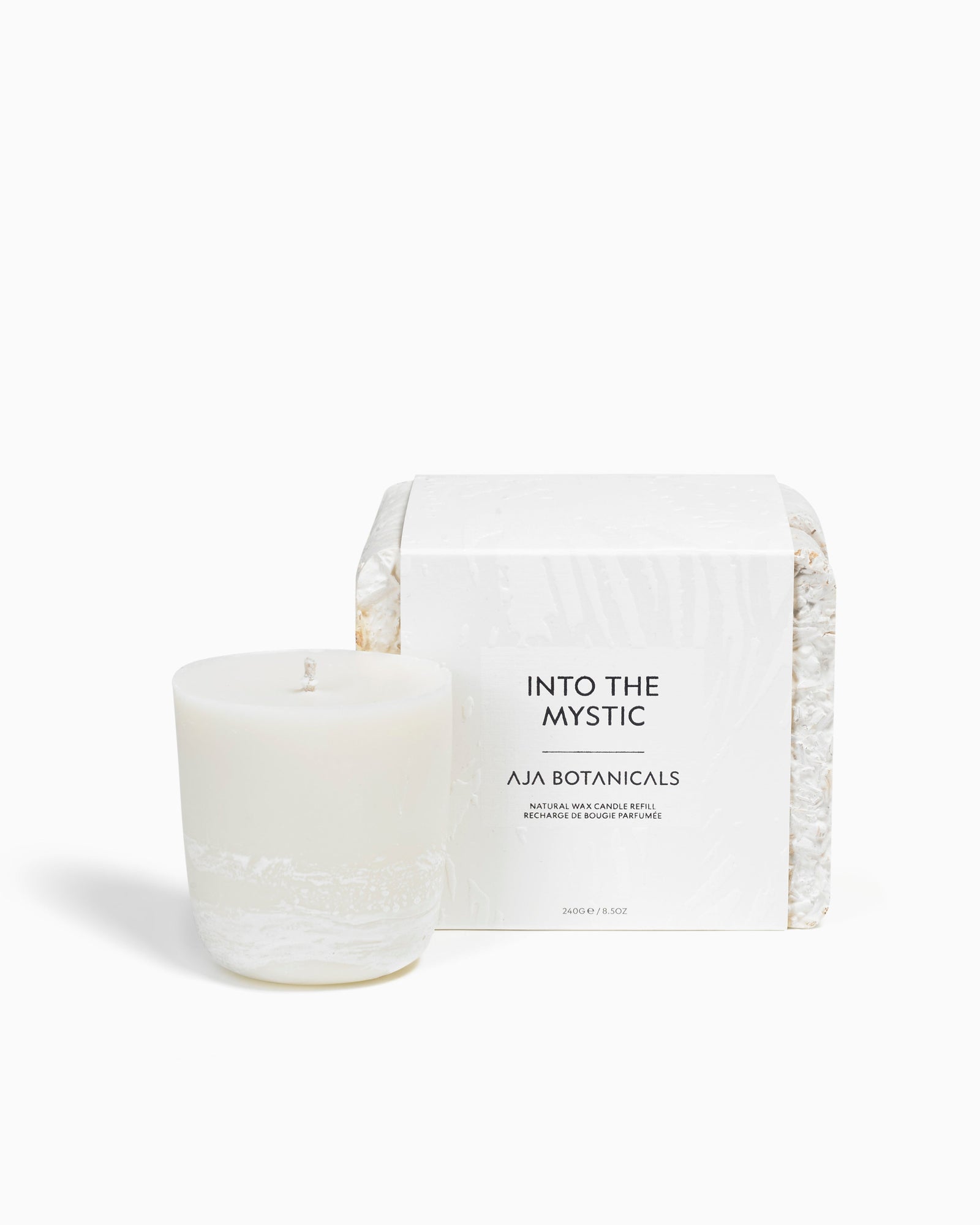 Into The Mystic Single Wick Candle Refill - White