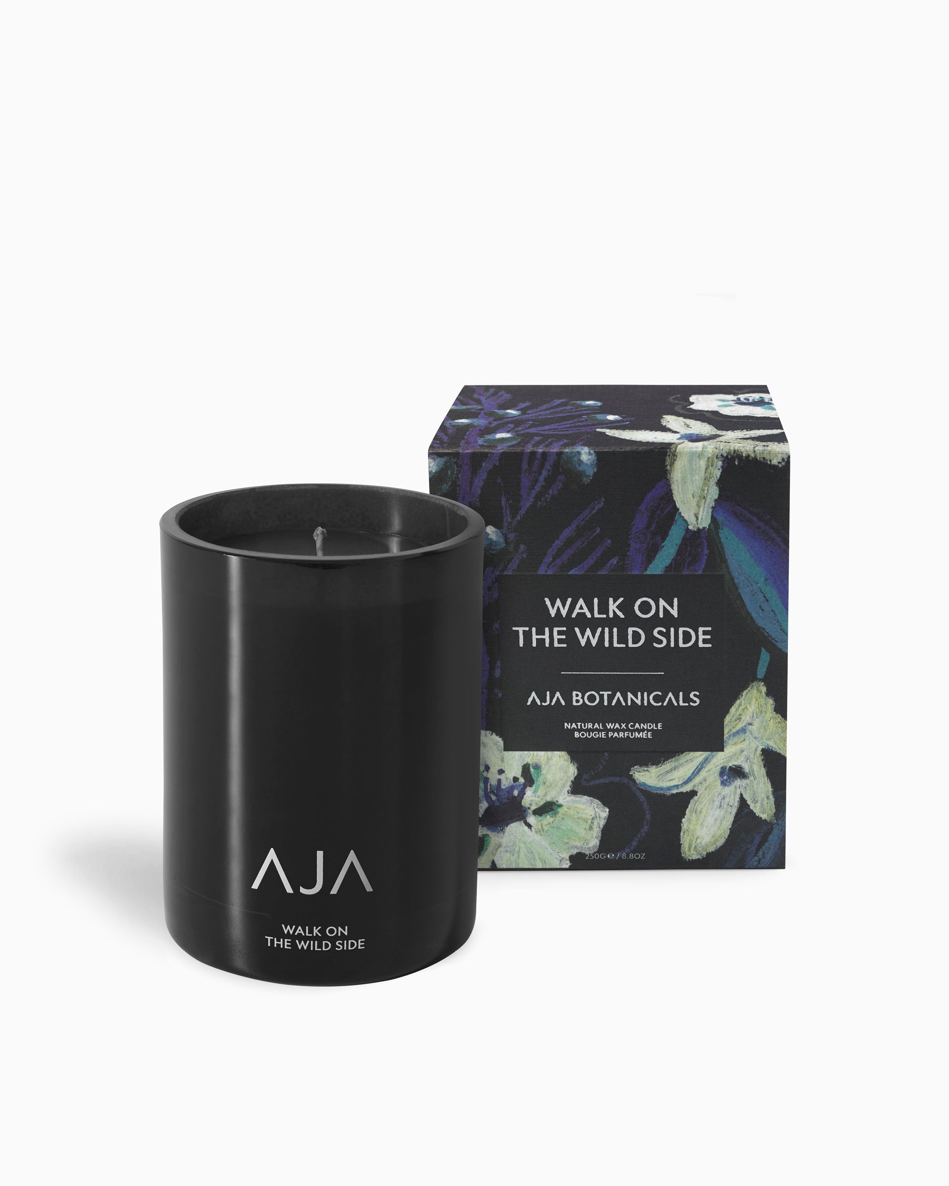 Walk On The Wild Side Single Wick Candle - Black