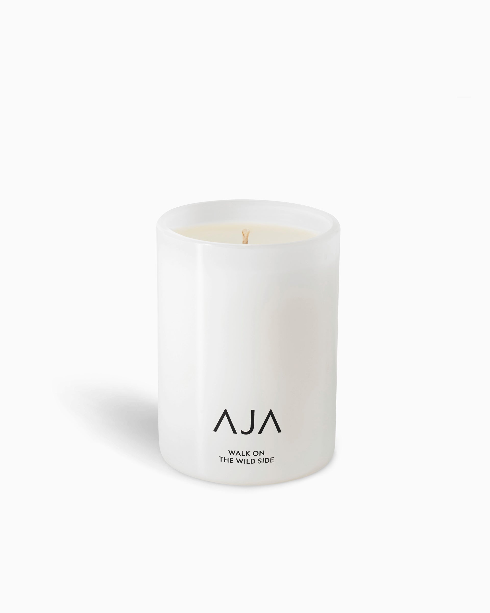 Walk On The Wild Side Single Wick Candle - White
