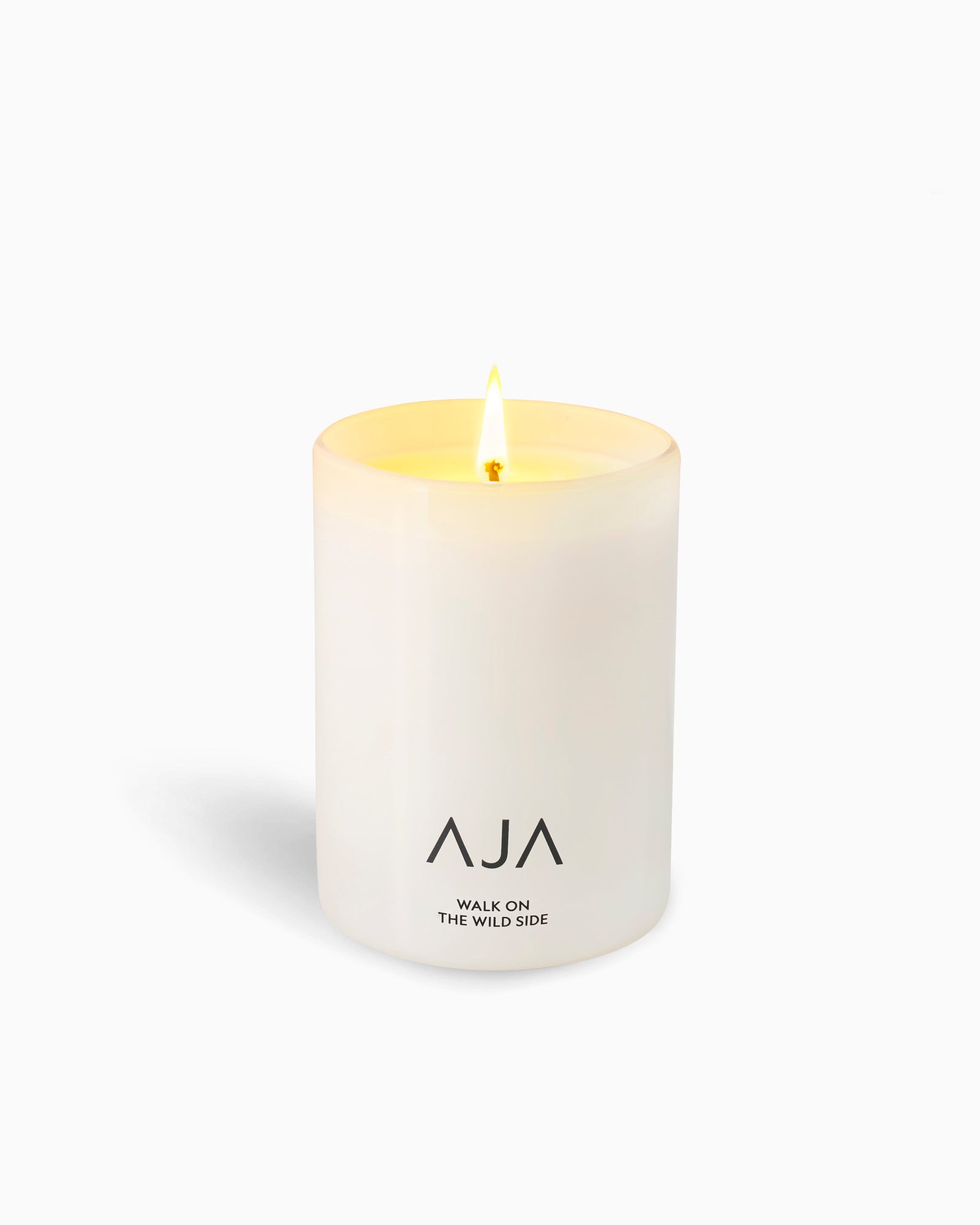 Walk On The Wild Side Single Wick Candle - White
