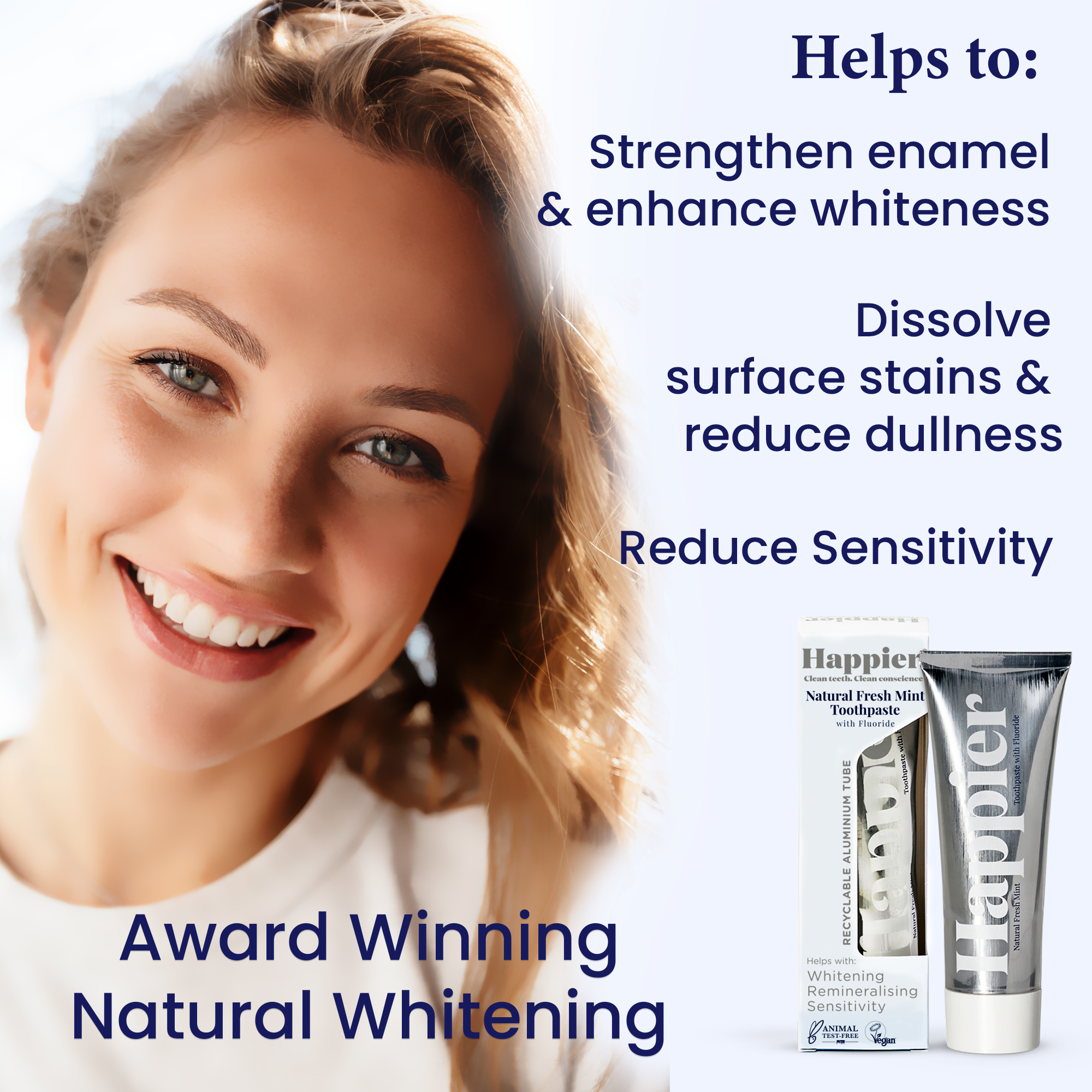 Happier Fresh Mint Toothpaste