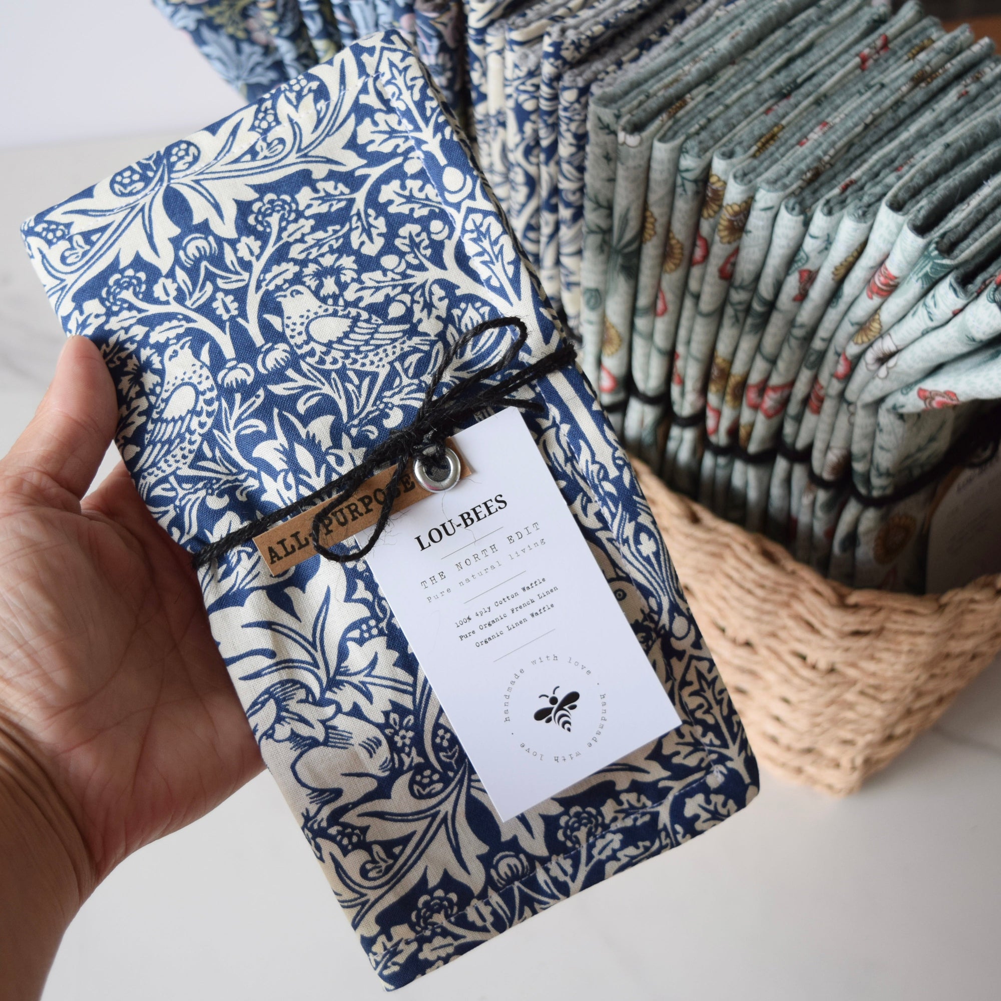 All Purpose Cloth William Morris (Strawberry Thief)