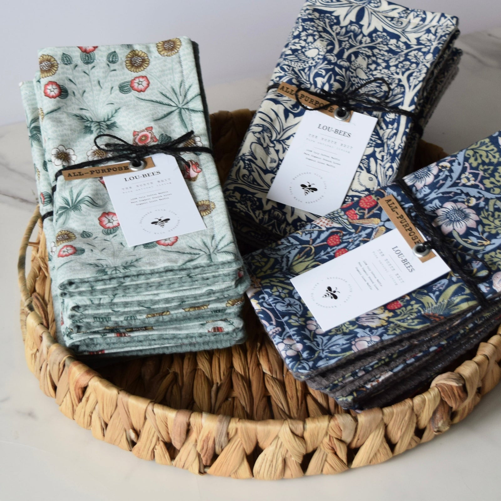 All Purpose Cloth William Morris (Strawberry Thief)