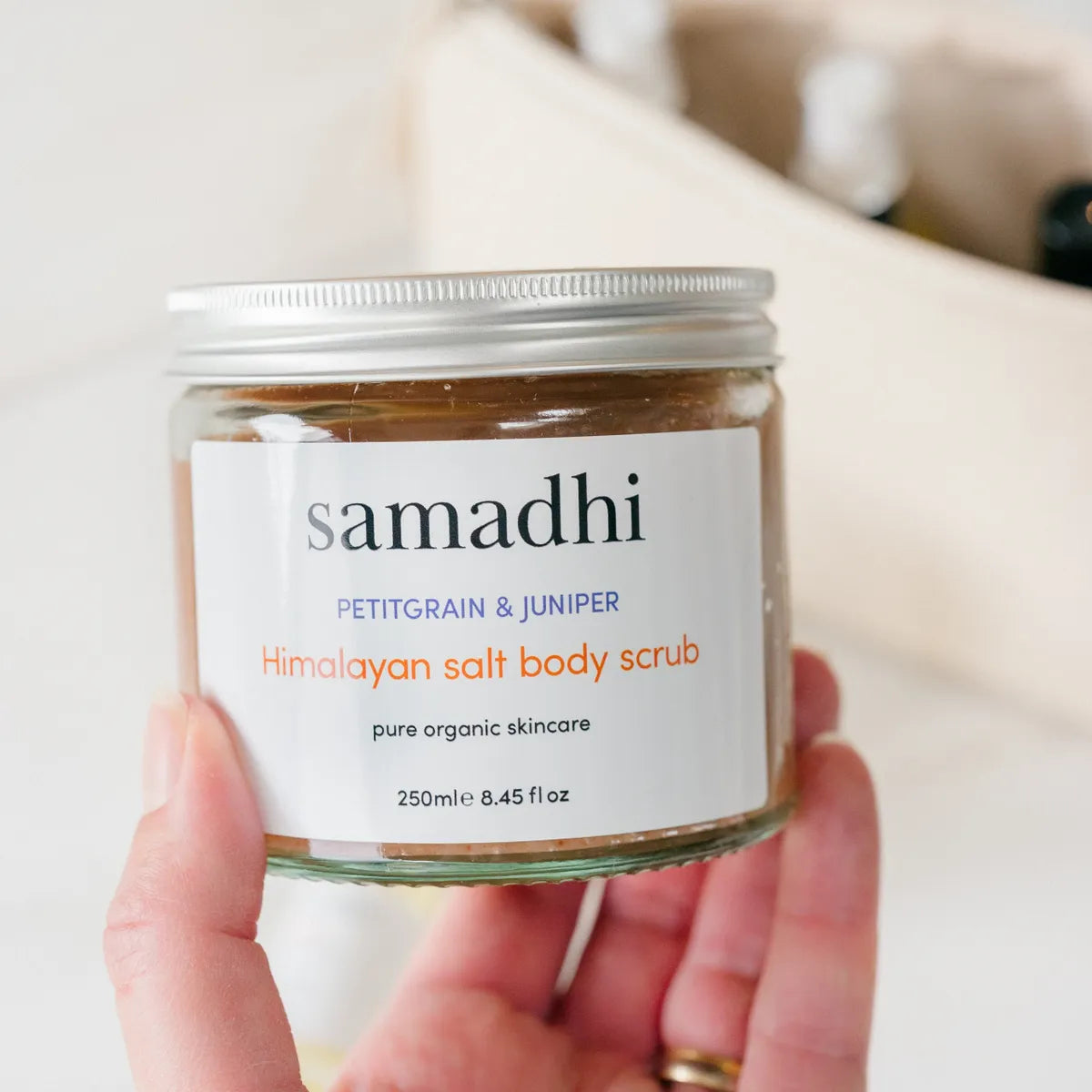 Himalayan Salt Body Scrub with Petigrain & Juniper