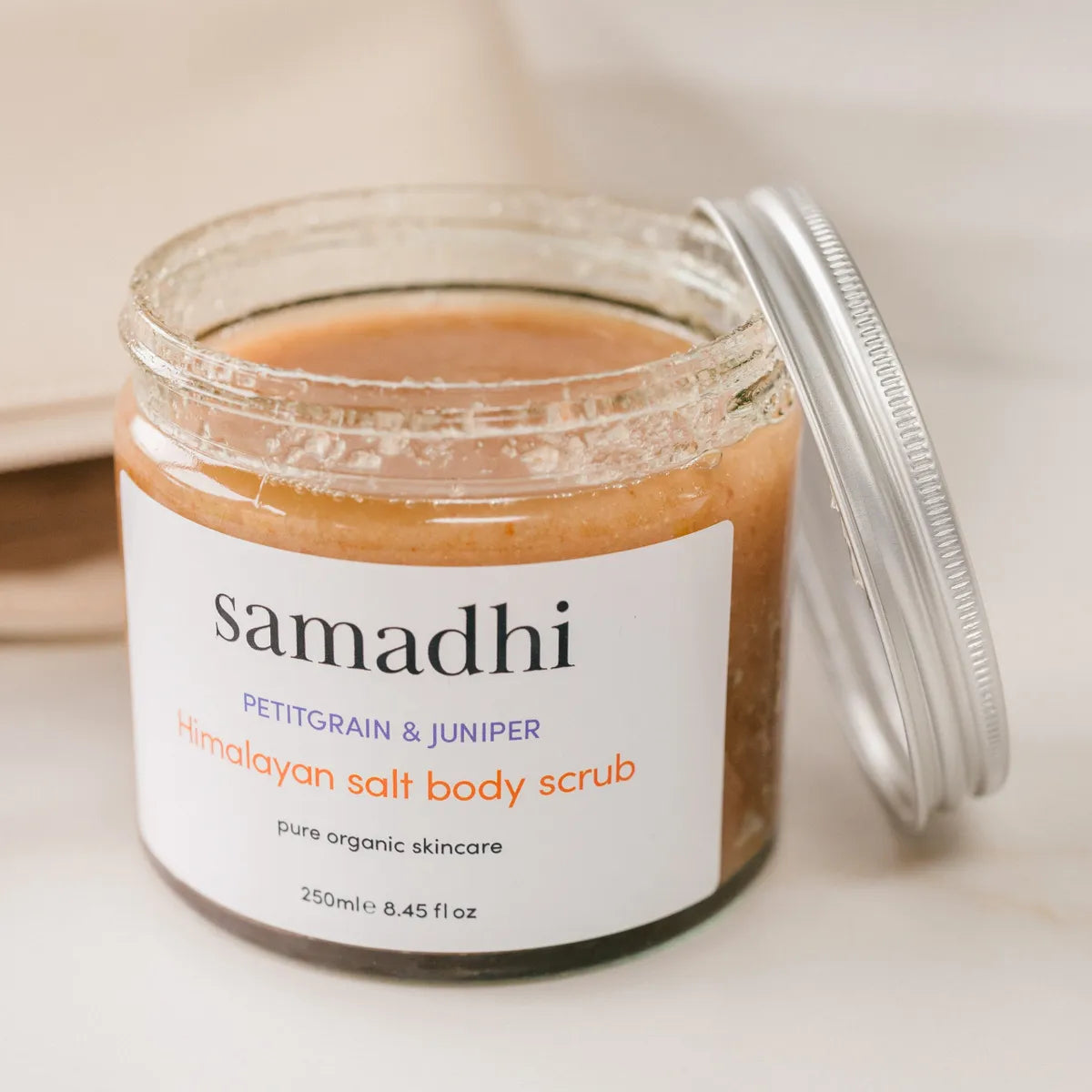 Himalayan Salt Body Scrub with Petigrain & Juniper