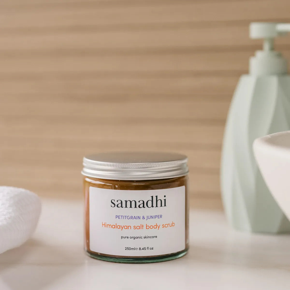 Himalayan Salt Body Scrub with Petigrain & Juniper