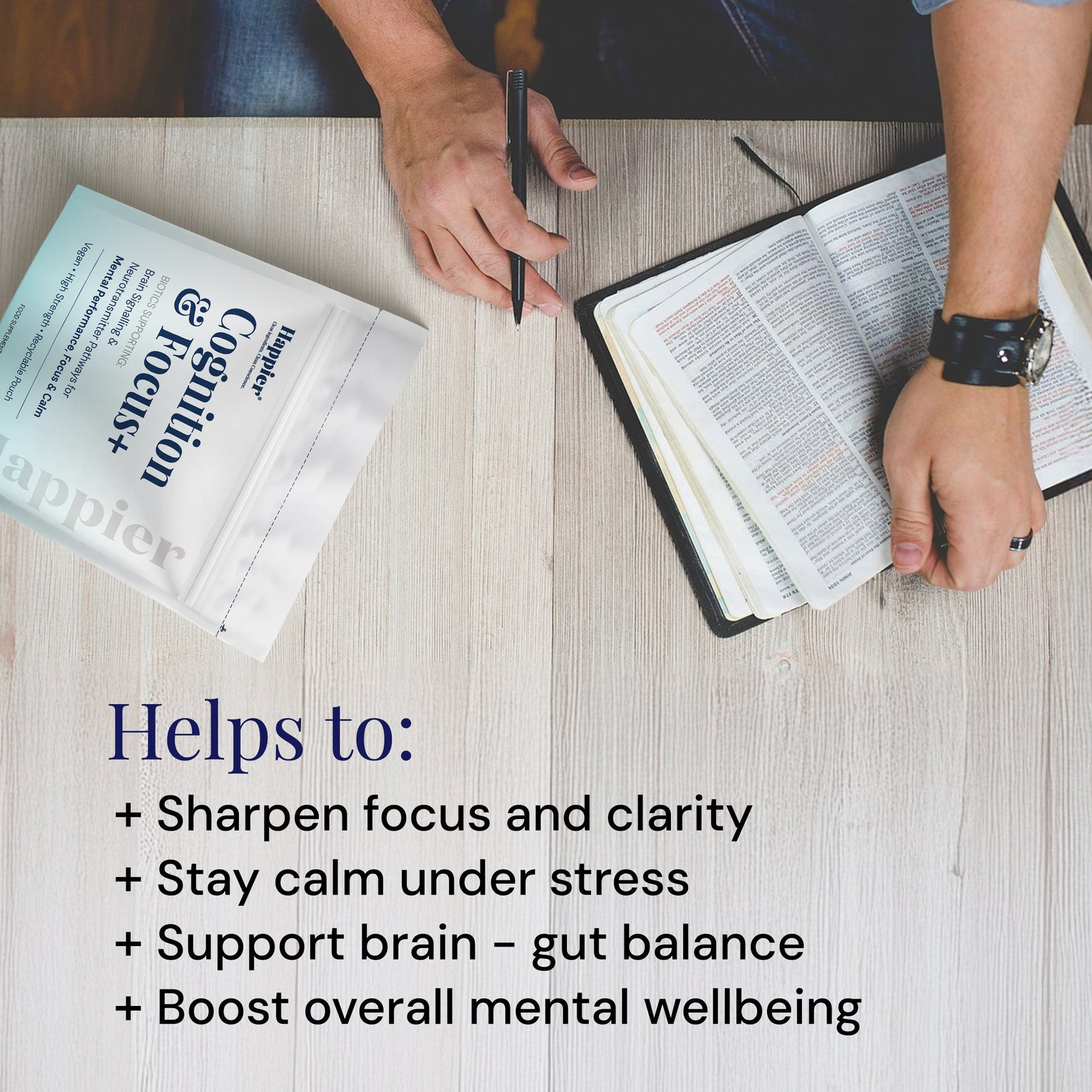 Happier Cognition and Focus Complex (60 capsules)