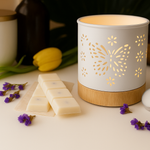 Butterfly Warmer & Botanical Wax Melts Set