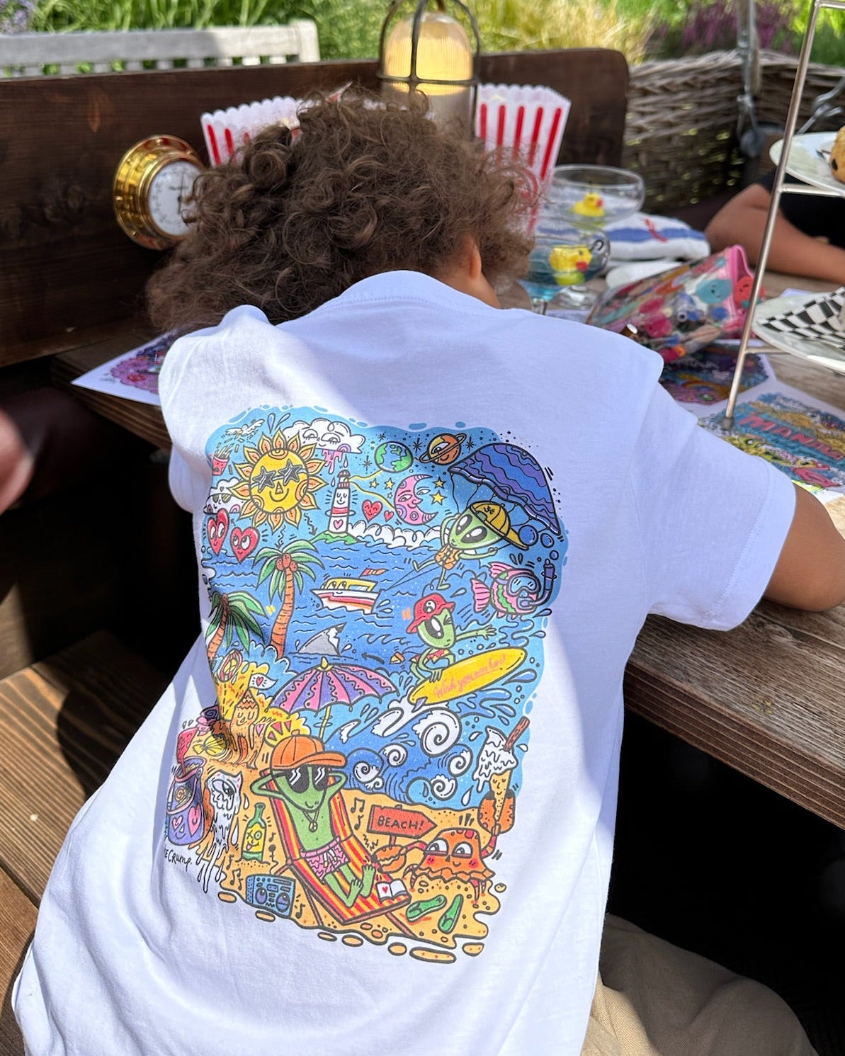 Luke Crump Beach Kids T-Shirt