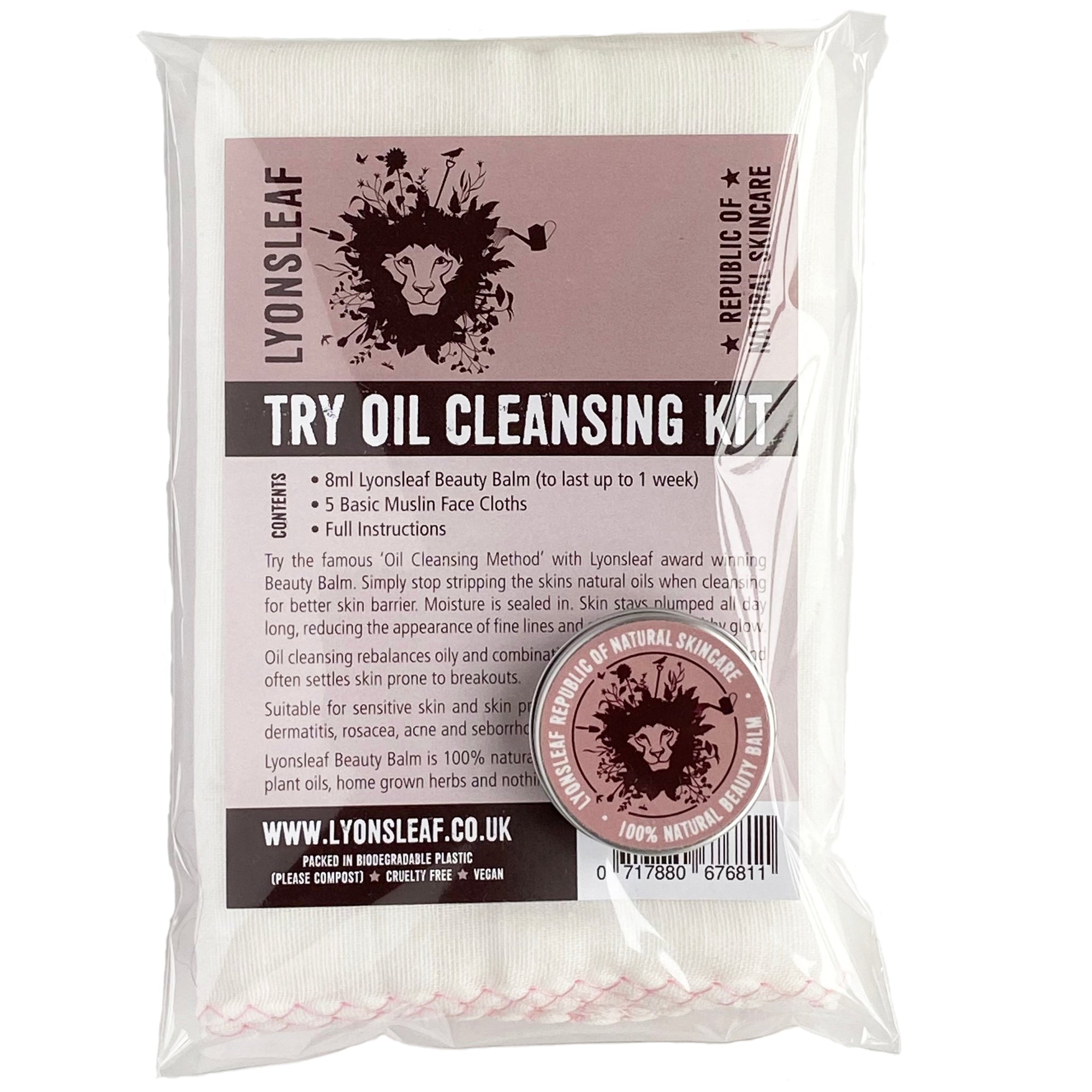 Try Oil Cleansing kit - One week sample set