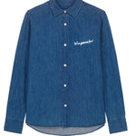 Luke Crump Wish You Were Here Denim Shirt